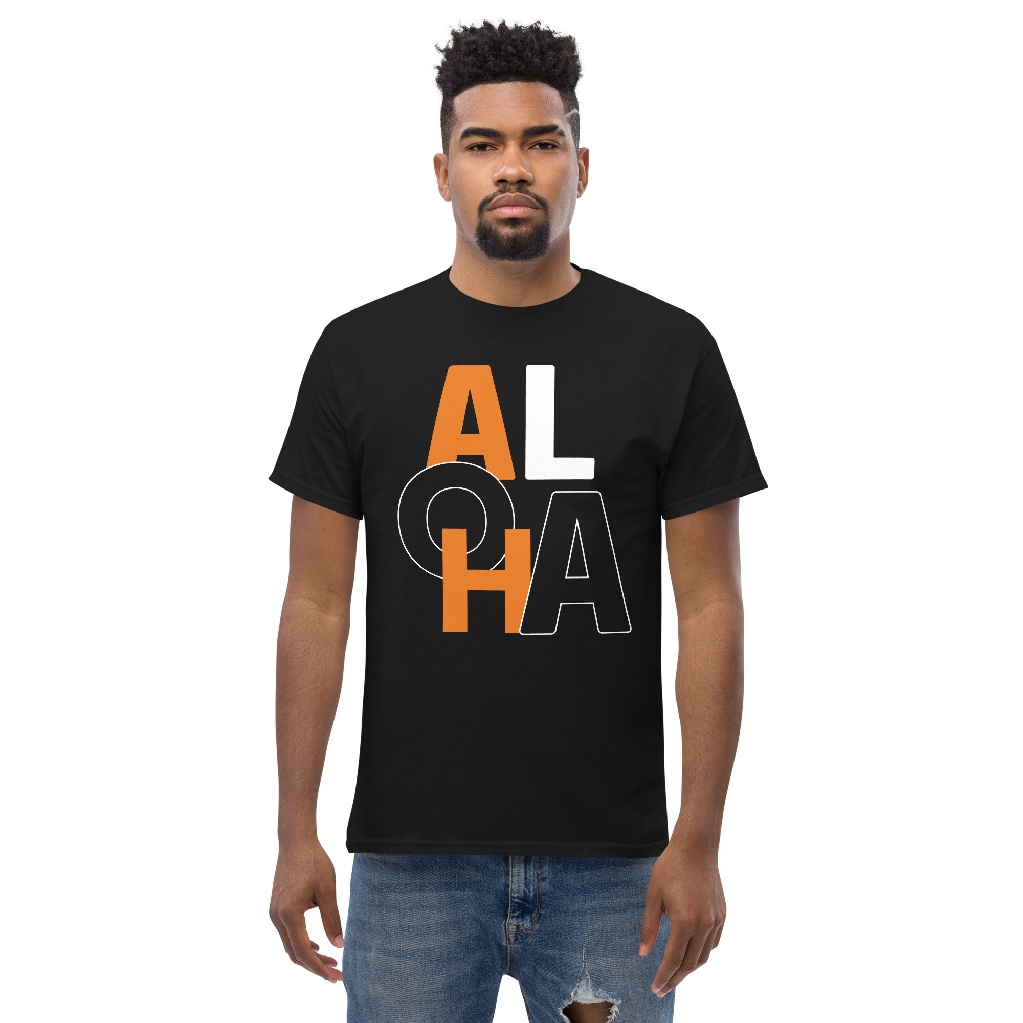 AH Initial Monogram Unisex classic t- shirt