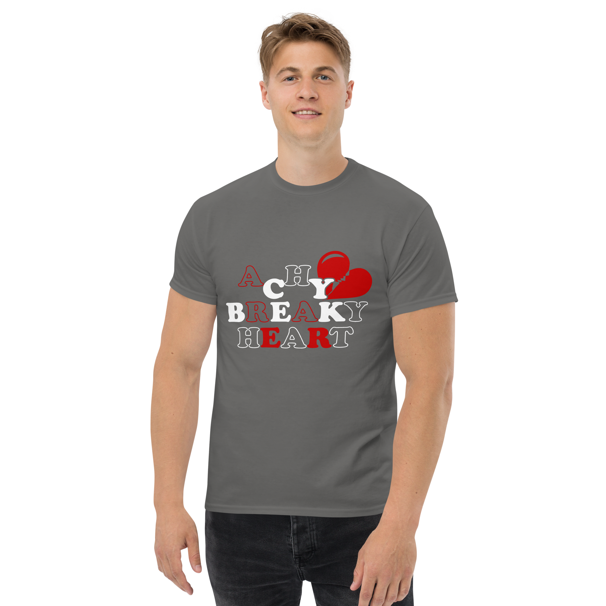 Breaky Heart Unisex classic t-shirt - Image 4