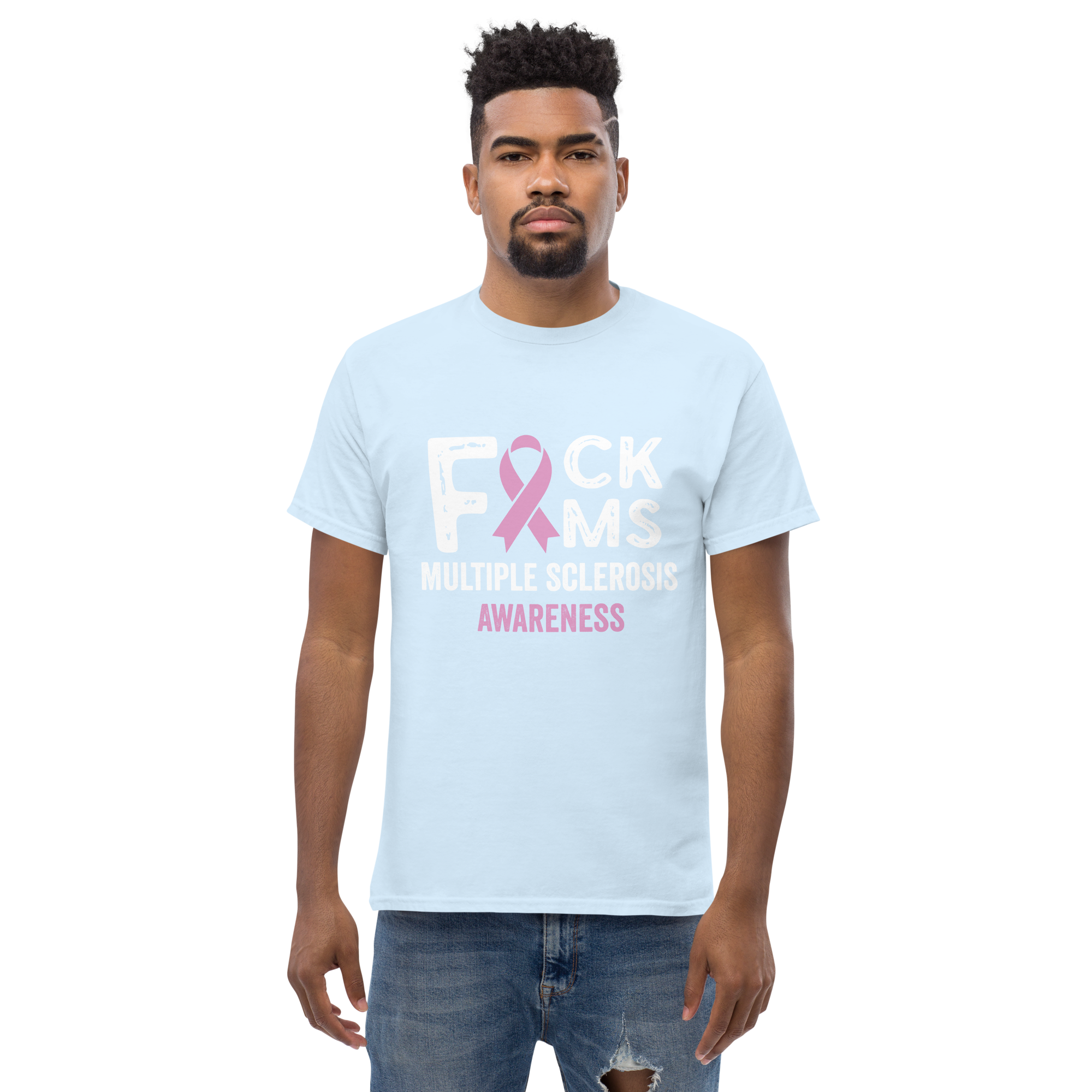 Multiple Sclerosis Awareness Unisex classic t- shirt - Image 6
