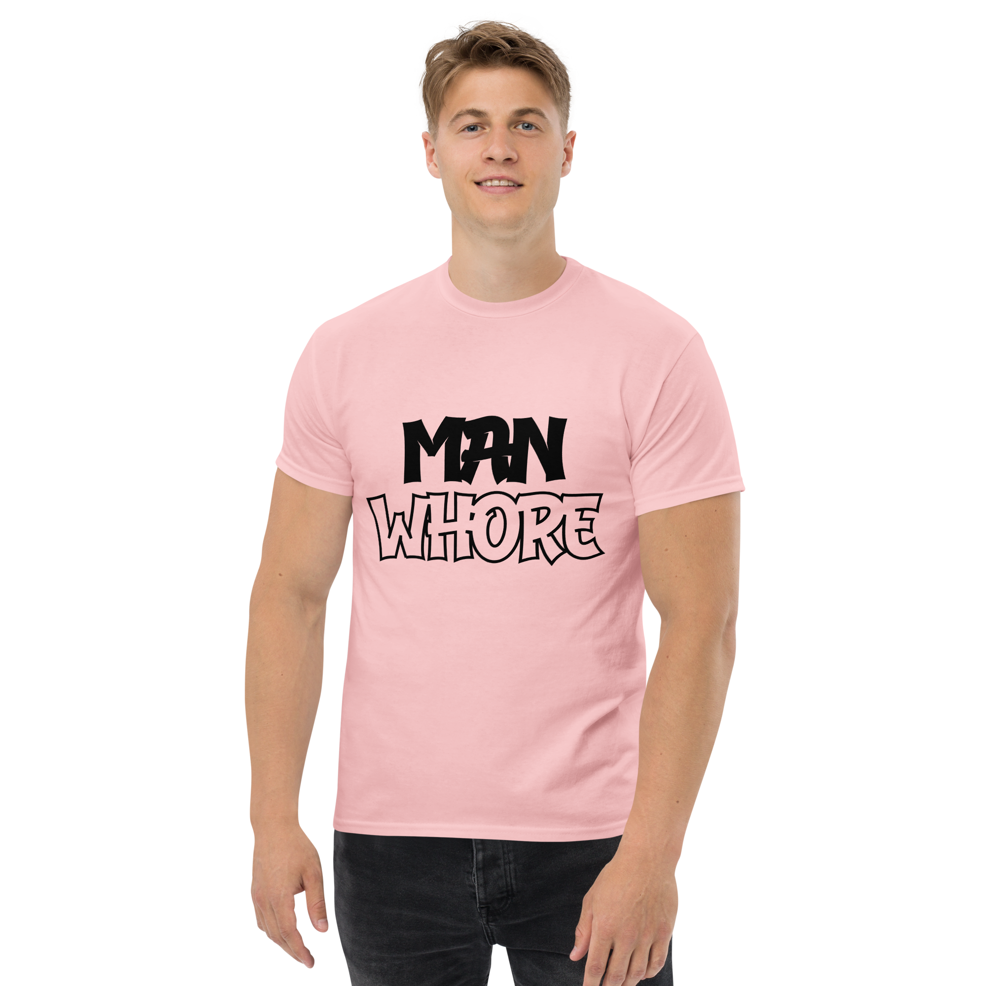 MAN Whore Unisex classic t-shirt - Image 5
