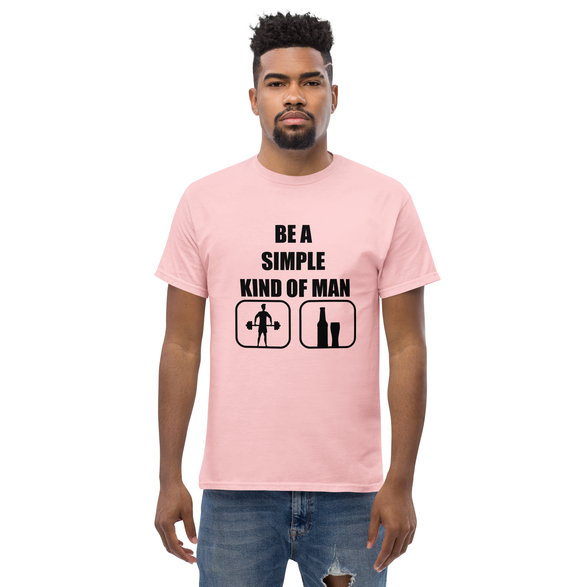 Be A Simple Kind of Man Unisex classic t-shirt - Image 4