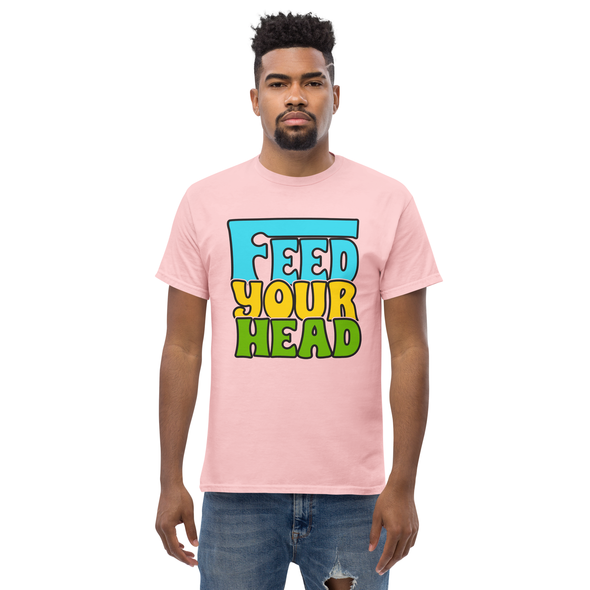Feed Your Head Unisex classic t-shirt - Image 5