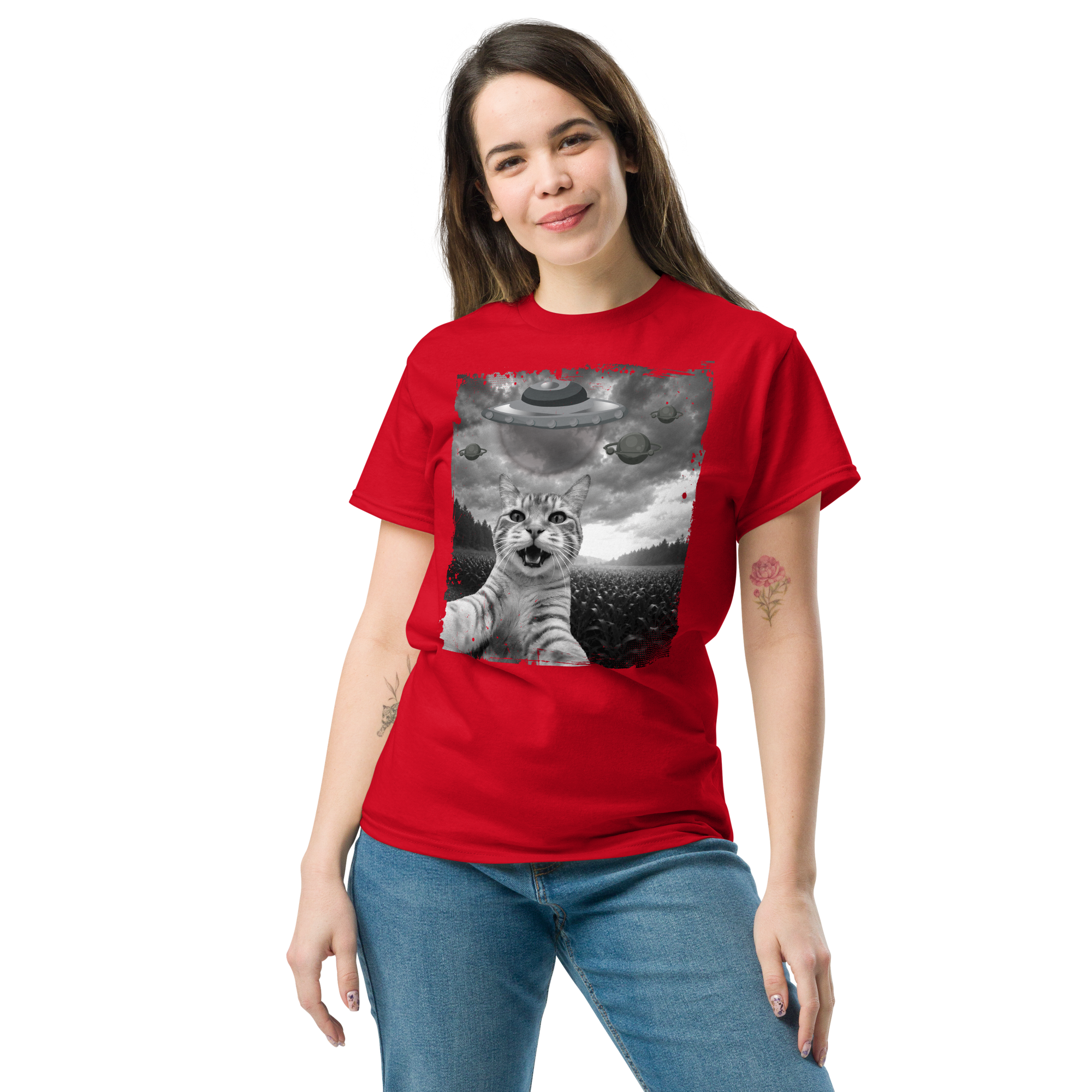 Cat Unisex Classic t-shirt - Image 2
