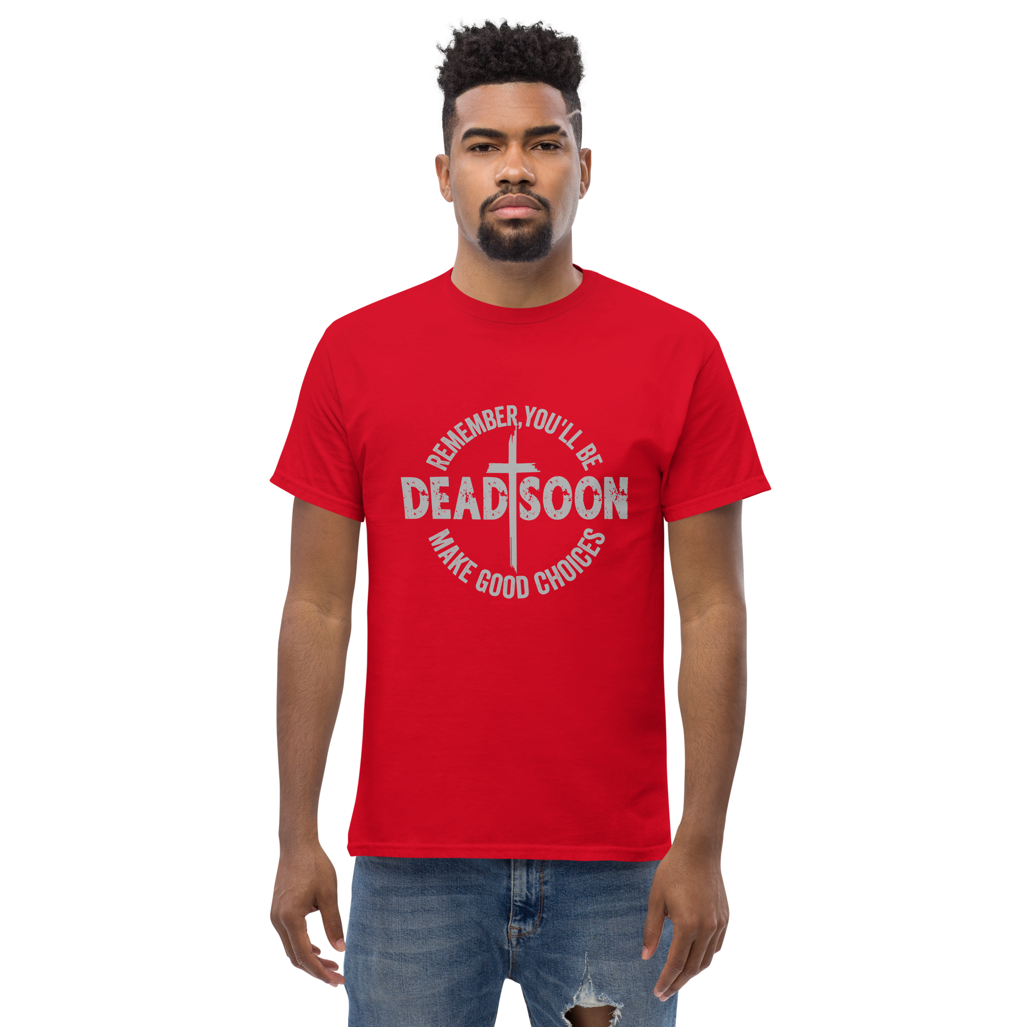 Remember You'll Be Dead Soon Unisex Classic t-shirt - Image 2