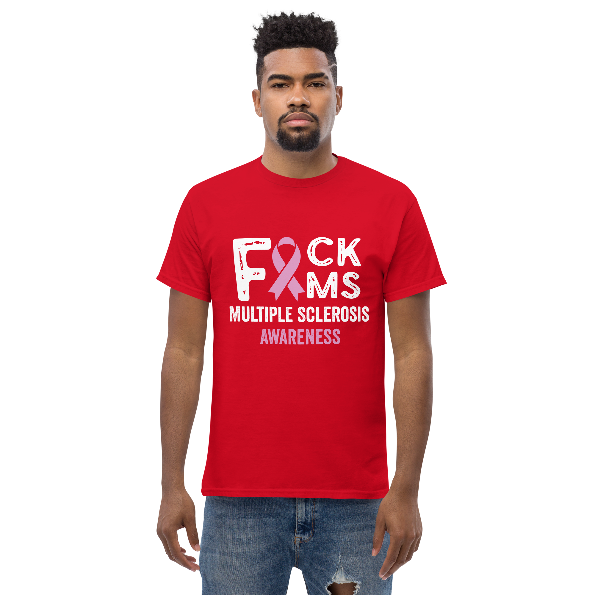 Multiple Sclerosis Awareness Unisex classic t- shirt - Image 2