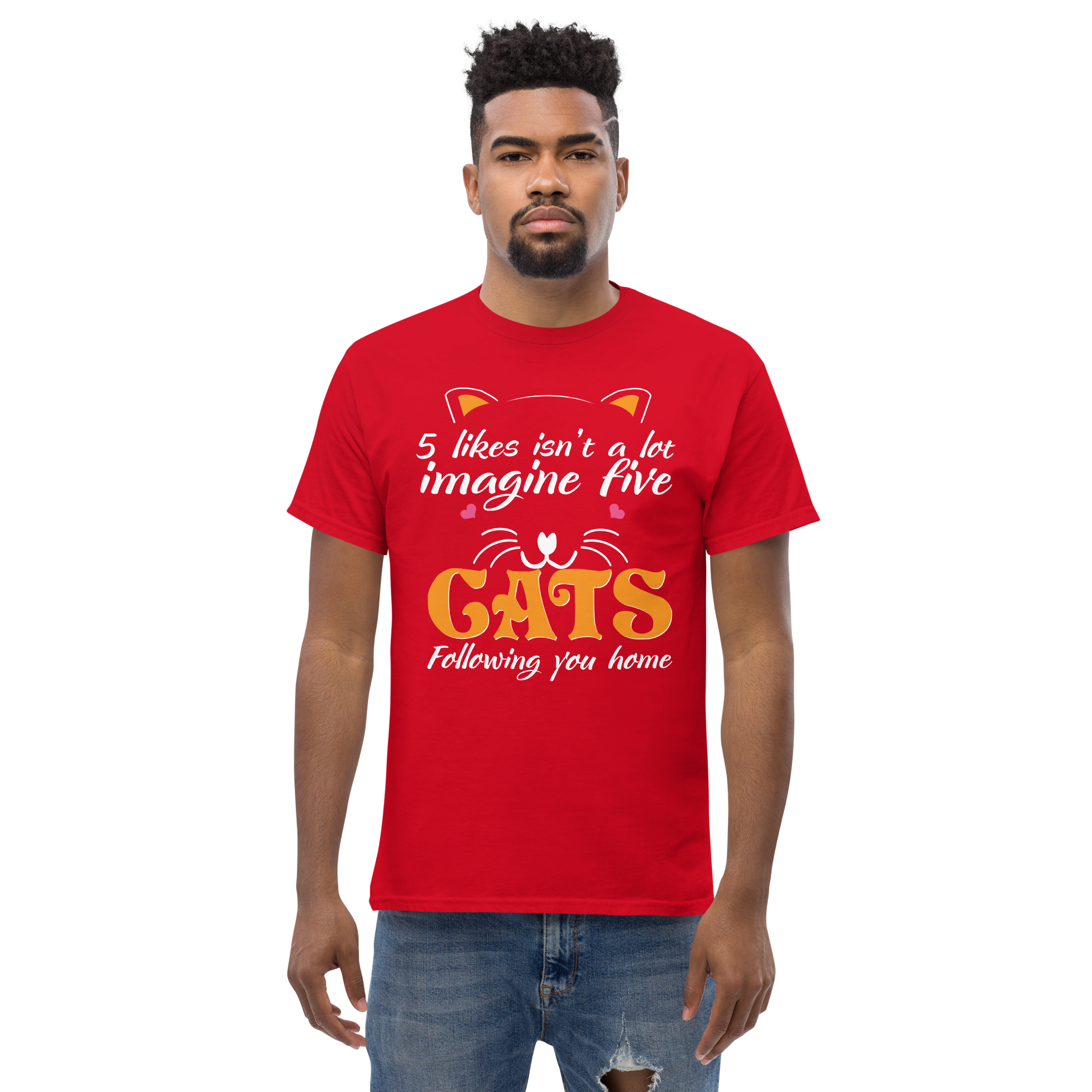 5 Likes isn't a Lot Unisex classic t-shirt - Image 2