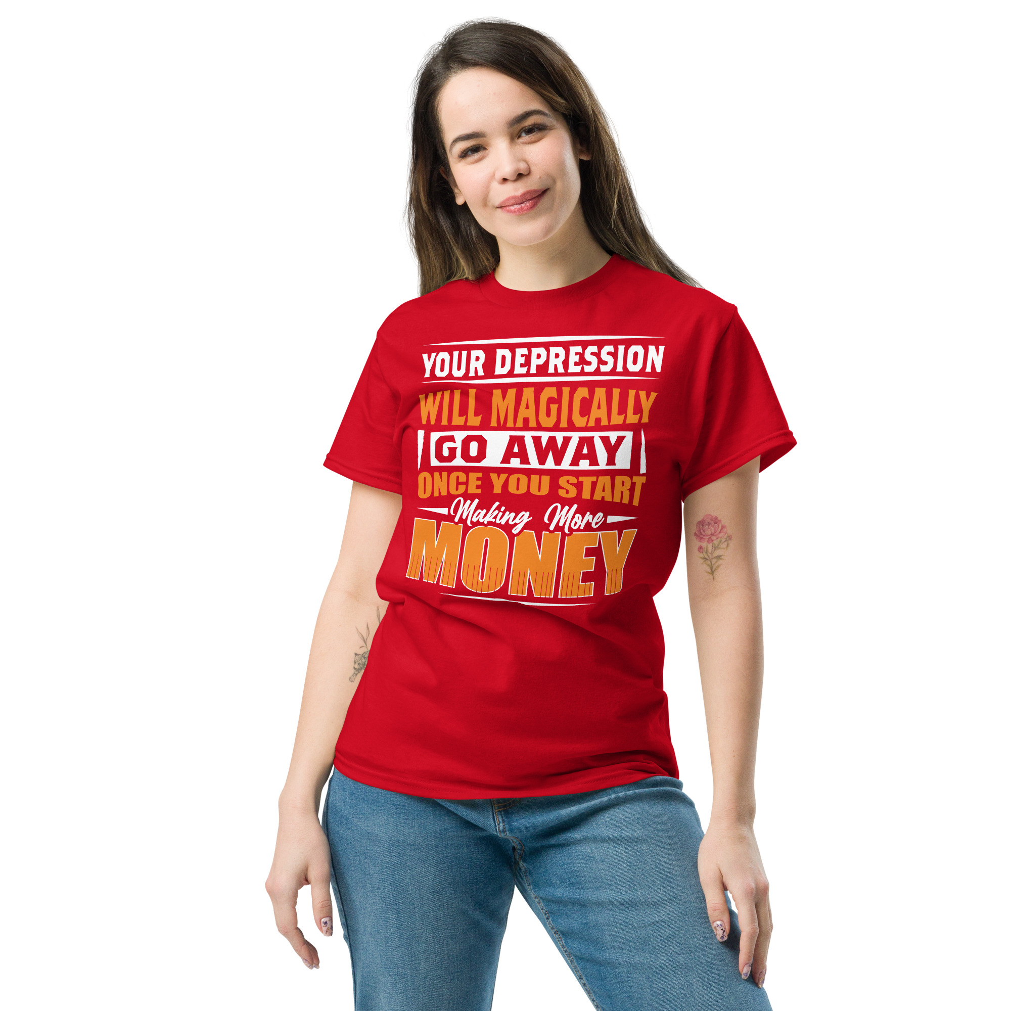 Your Depression Will Magically Go away Unisex Classic t-shirt - Image 2