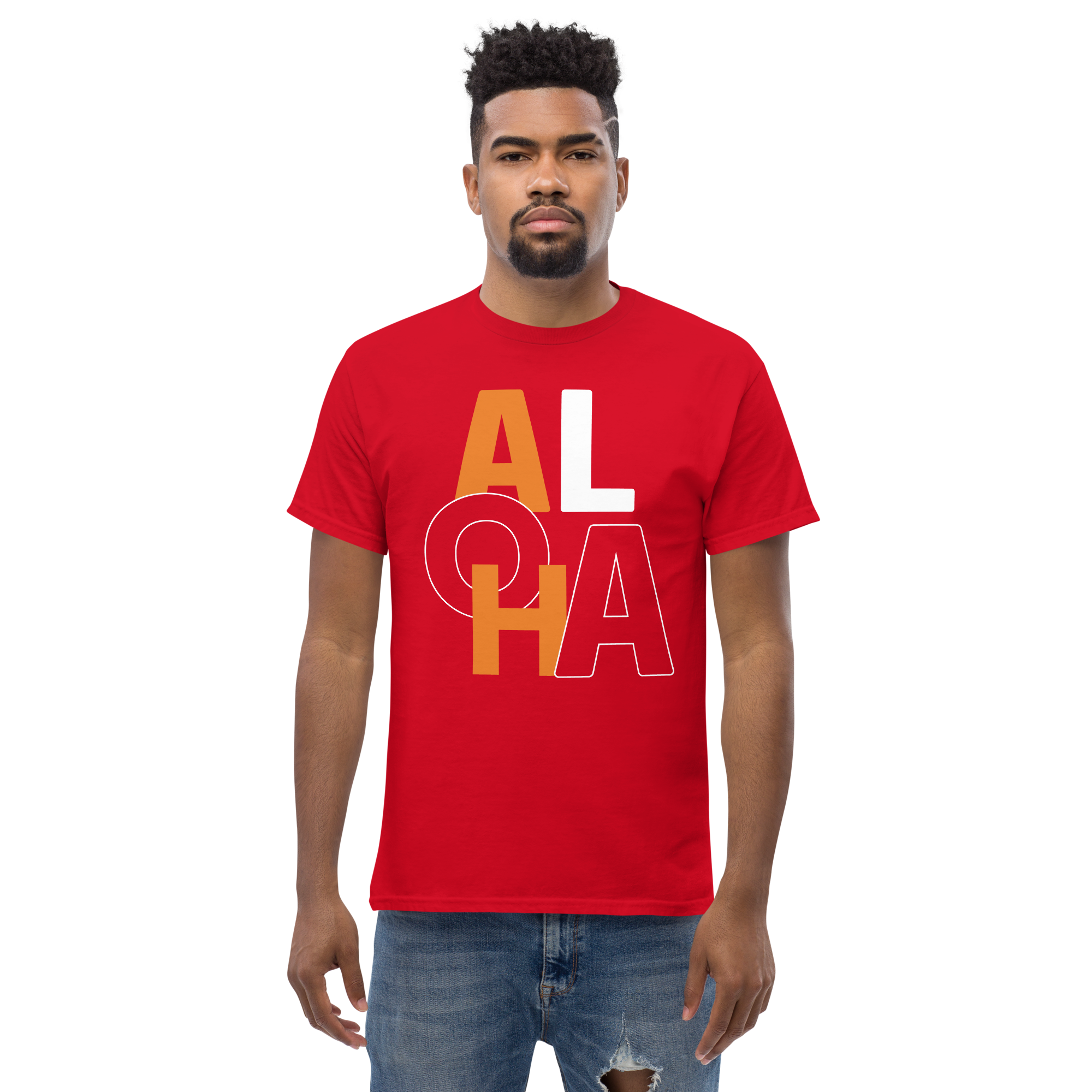 AH Initial Monogram Unisex classic t- shirt - Image 2