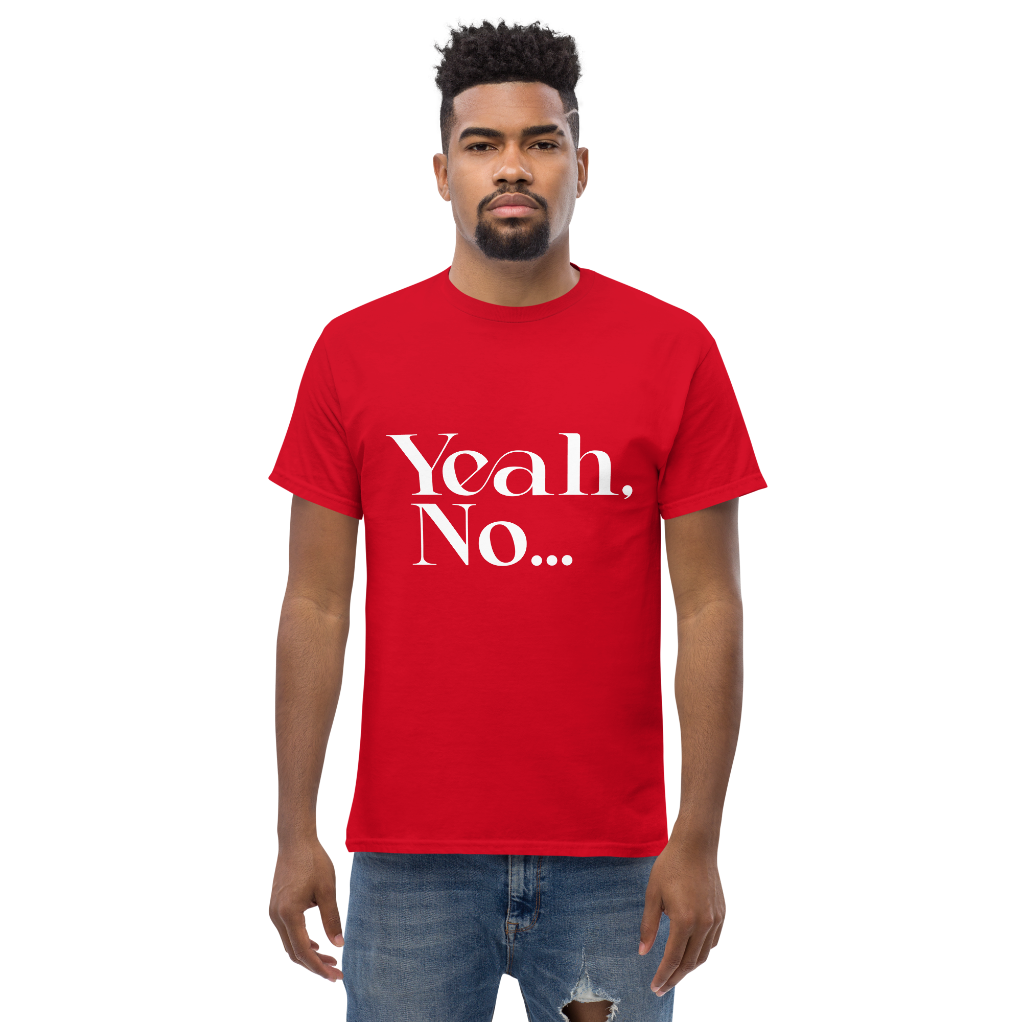 Yeah No Unisex classic t- shirt - Image 2