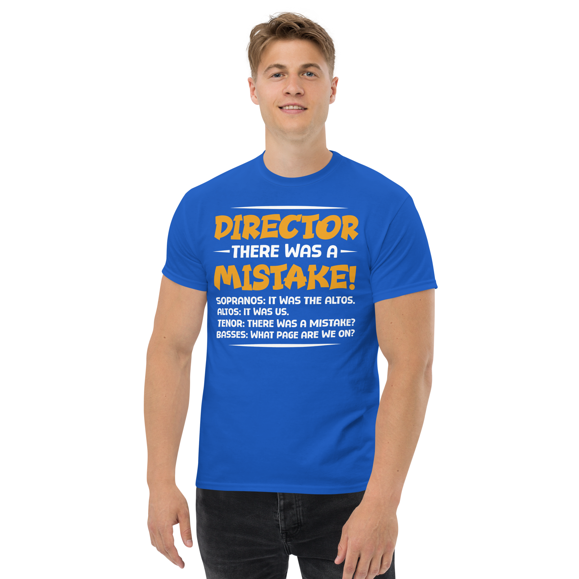 Director There Was A Mistake Unisex Classic t-shirt - Image 3