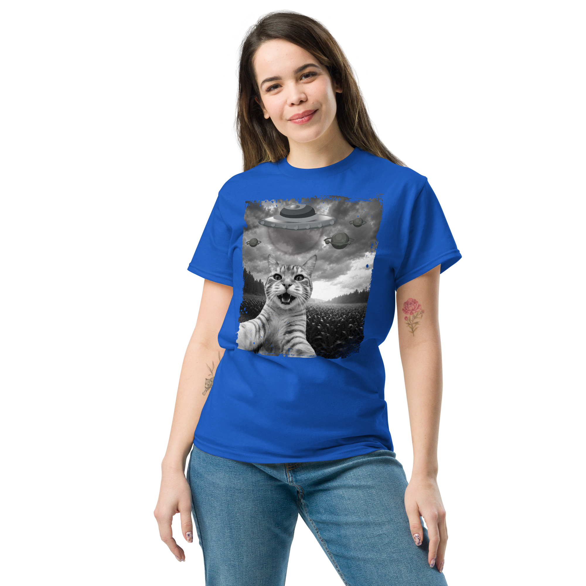 Cat Unisex Classic t-shirt - Image 3