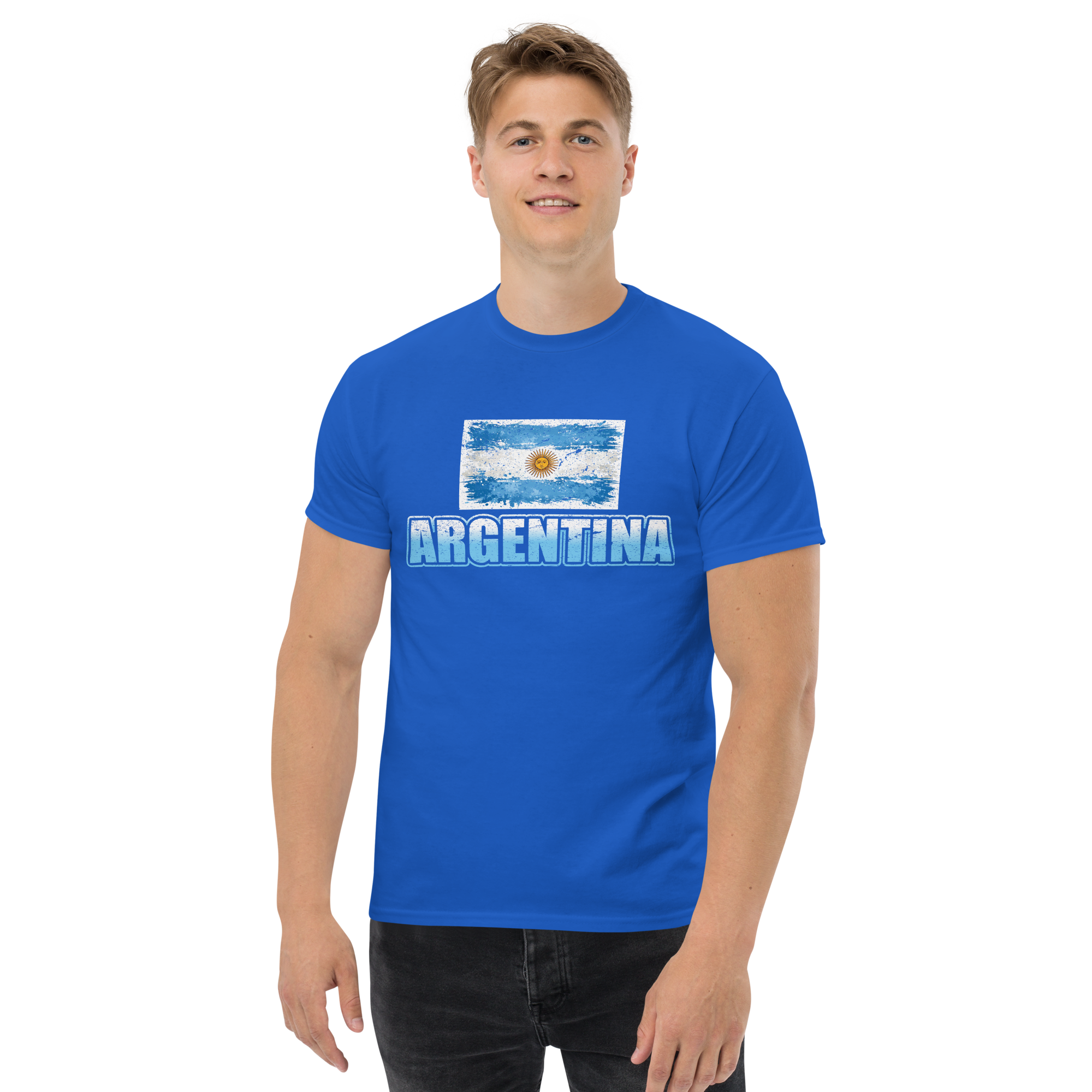 Argentina Unisex classic t- shirt - Image 3