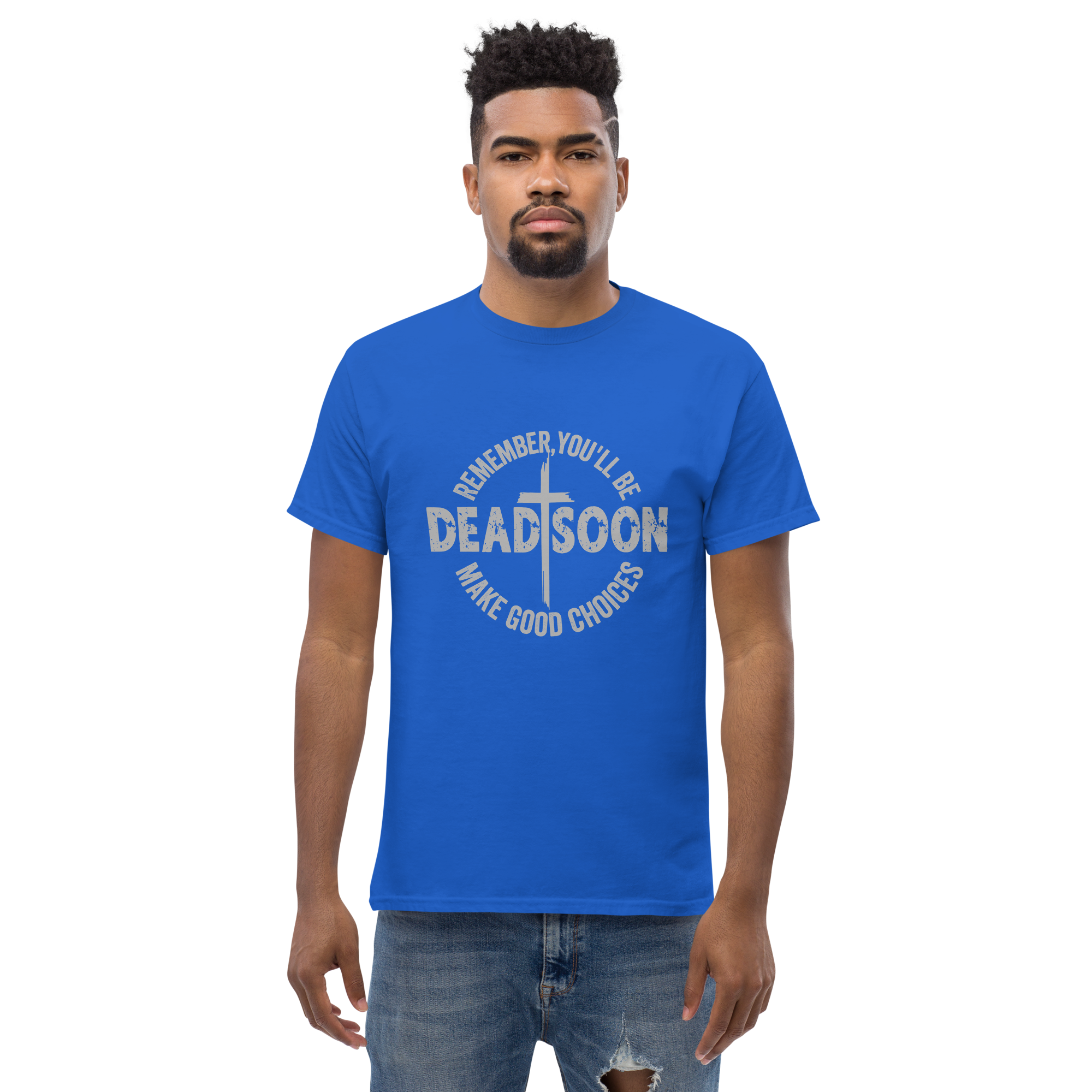 Remember You'll Be Dead Soon Unisex Classic t-shirt - Image 3