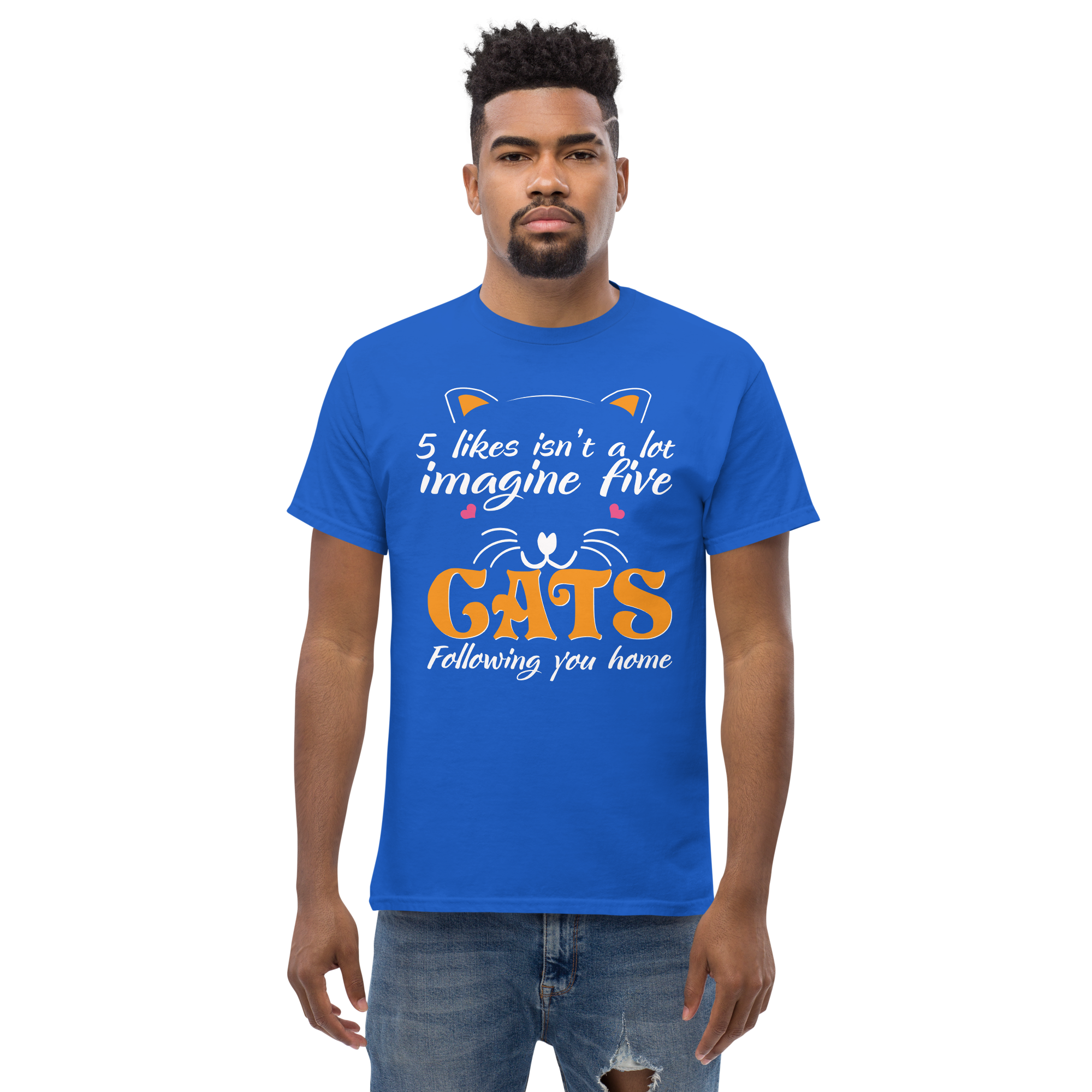 5 Likes isn't a Lot Unisex classic t-shirt - Image 3
