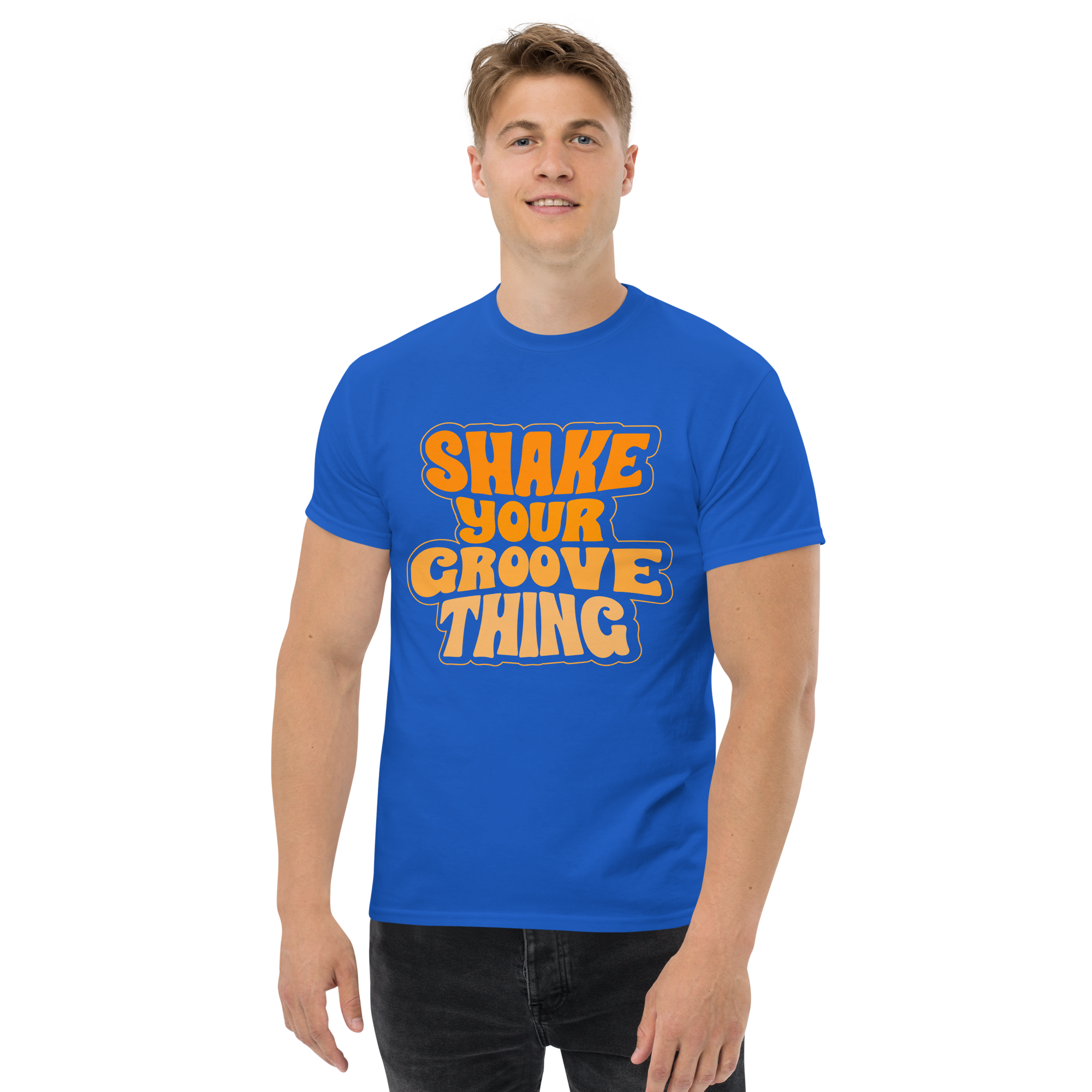 Shake Your Groove Thing Unisex classic t-shirt - Image 3