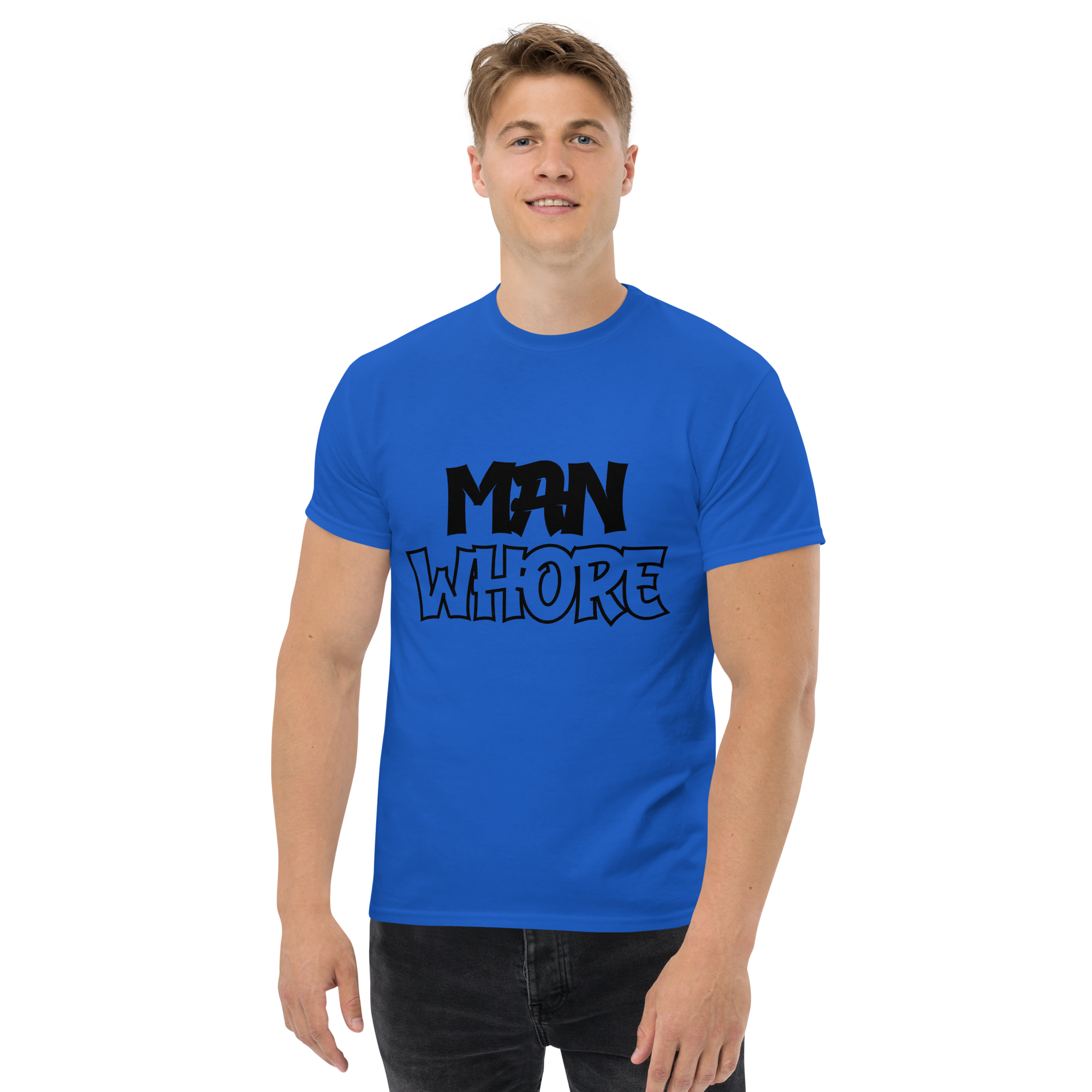 MAN Whore Unisex classic t-shirt - Image 2
