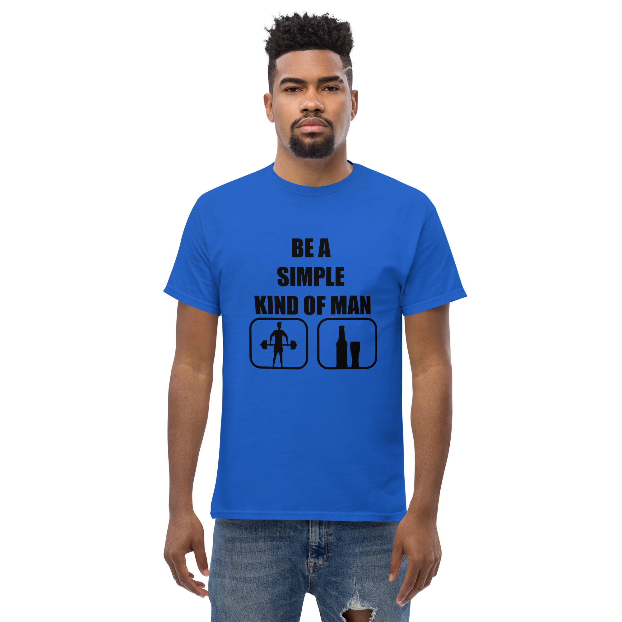Be A Simple Kind of Man Unisex classic t-shirt - Image 2