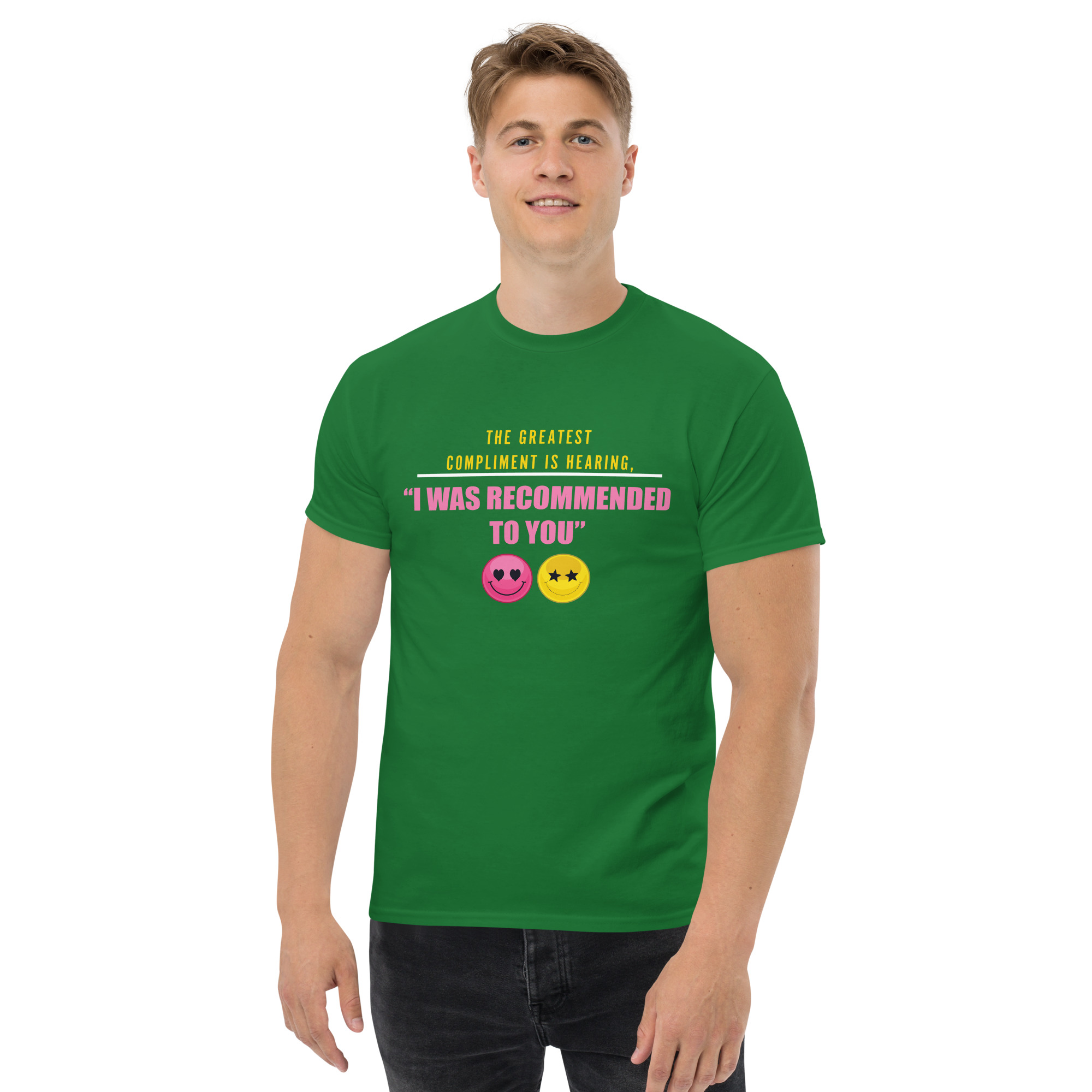 The Greatest Compliment is Hearing Unisex Classic t-shirt - Image 4