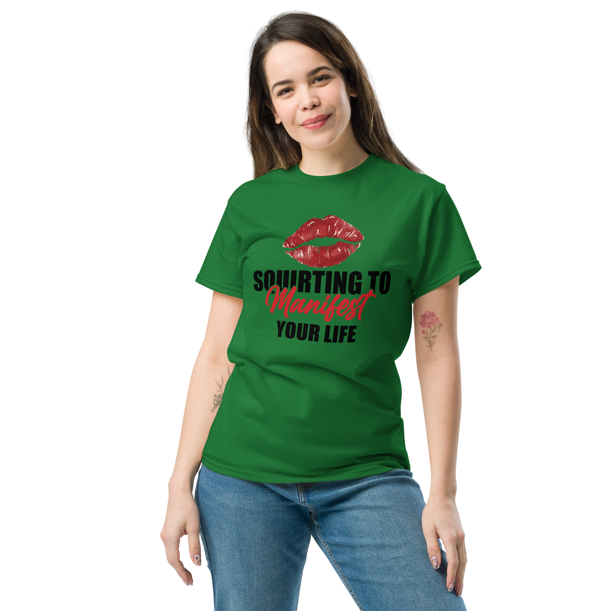 Squirting to Manifest Your Life Unisex Classic t-shirt - Image 2