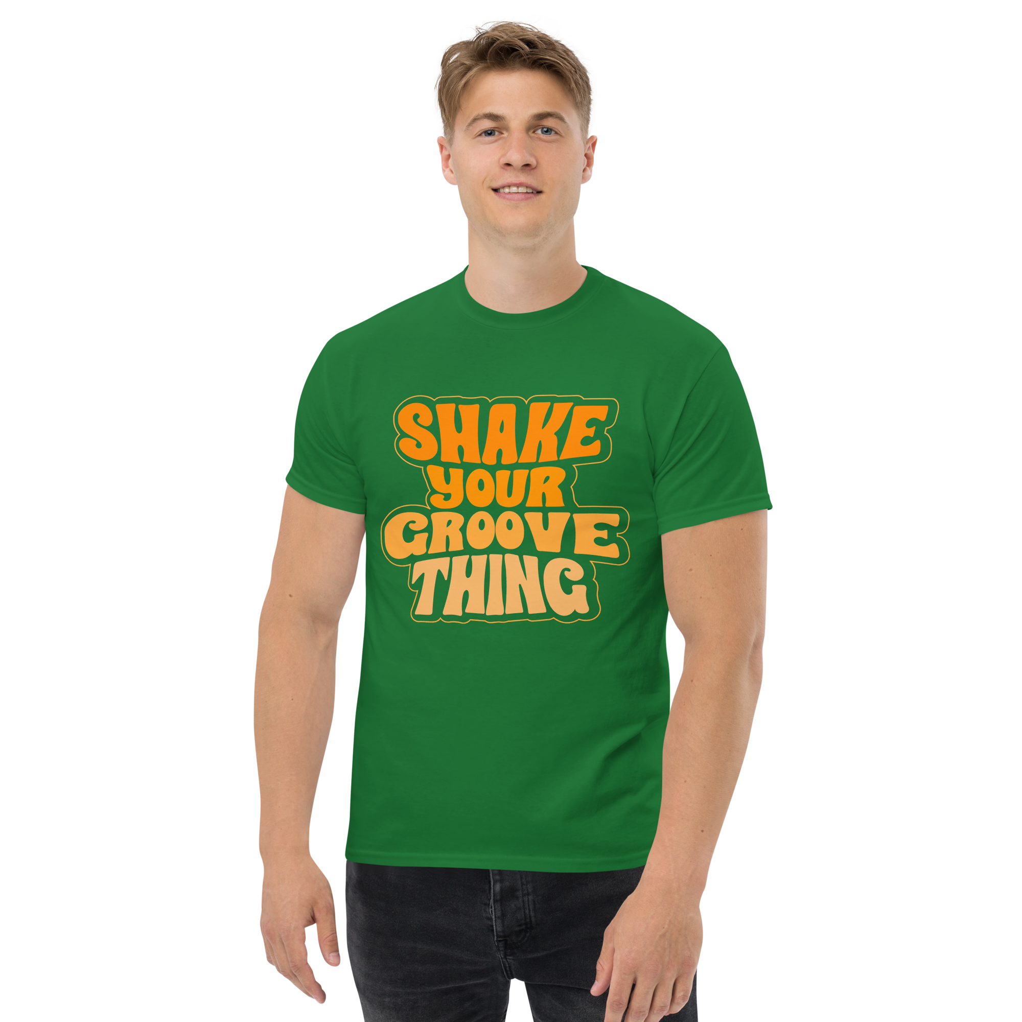 Shake Your Groove Thing Unisex classic t-shirt - Image 4