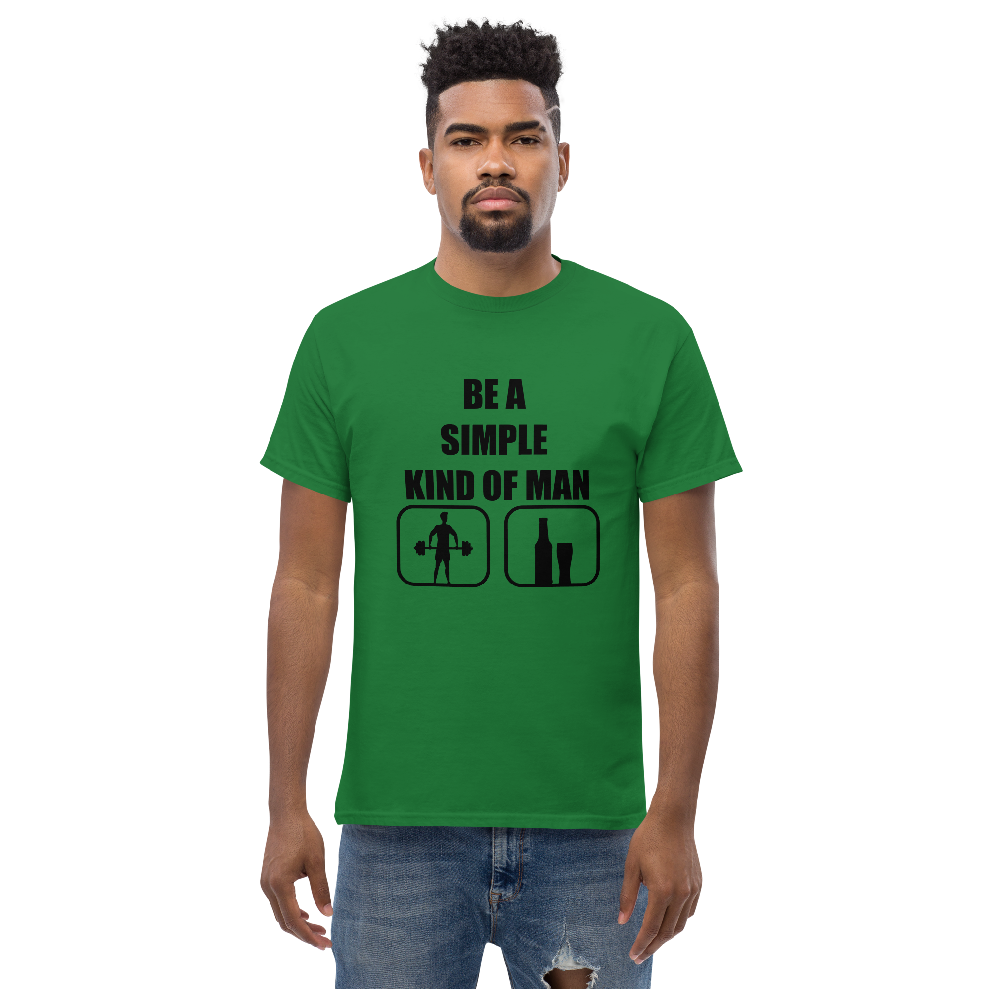 Be A Simple Kind of Man Unisex classic t-shirt - Image 3