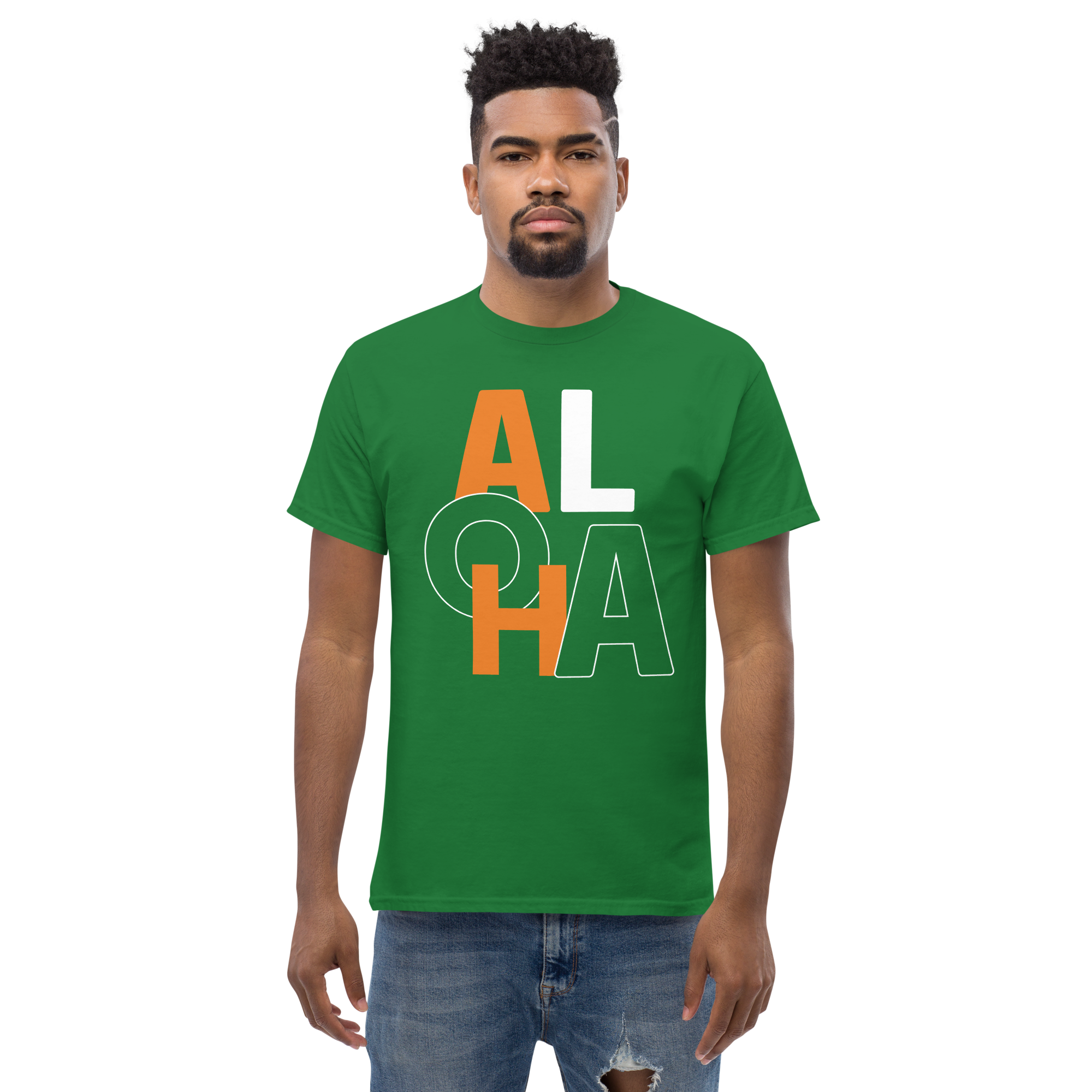 AH Initial Monogram Unisex classic t- shirt - Image 4