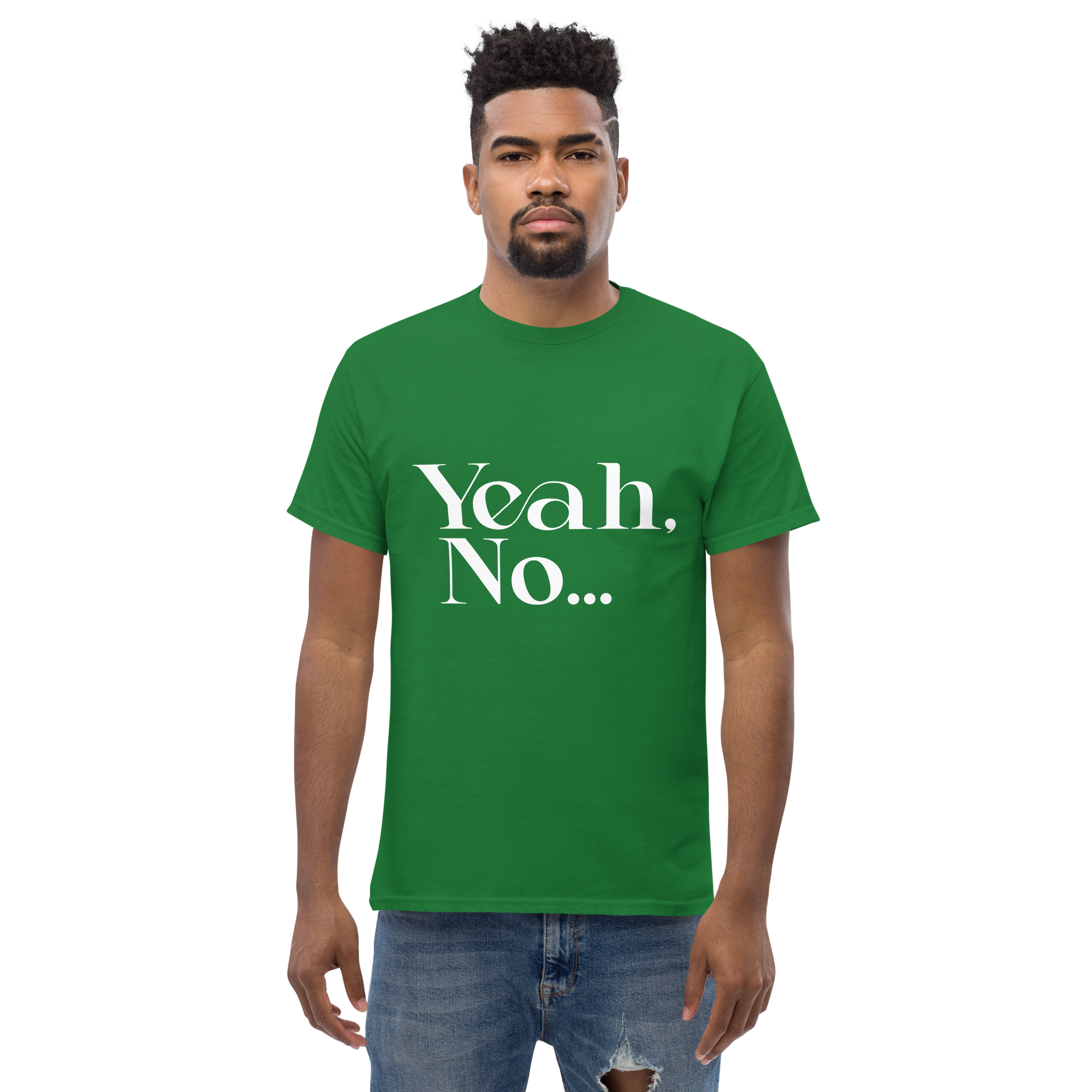 Yeah No Unisex classic t- shirt - Image 4