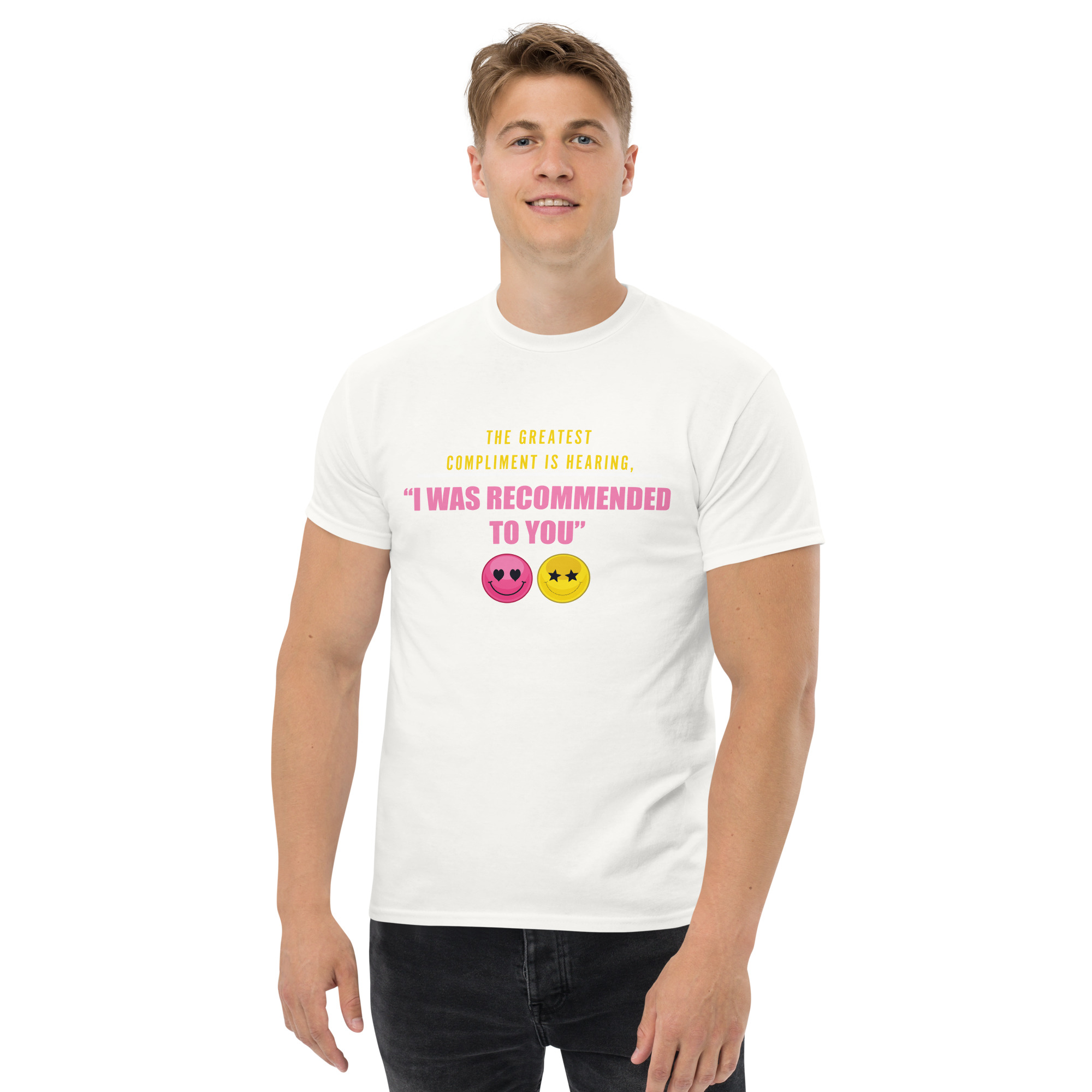The Greatest Compliment is Hearing Unisex Classic t-shirt - Image 6
