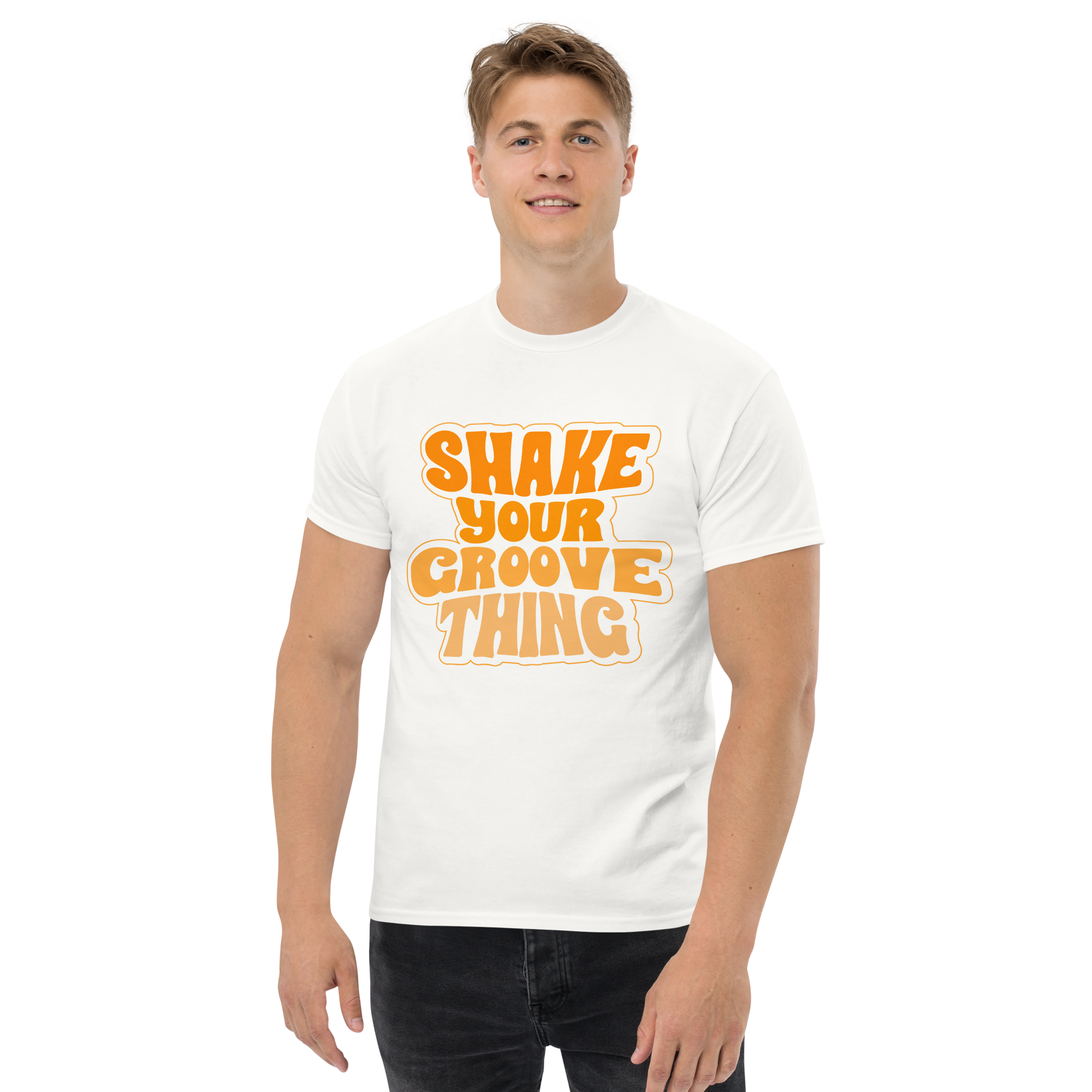 Shake Your Groove Thing Unisex classic t-shirt - Image 6