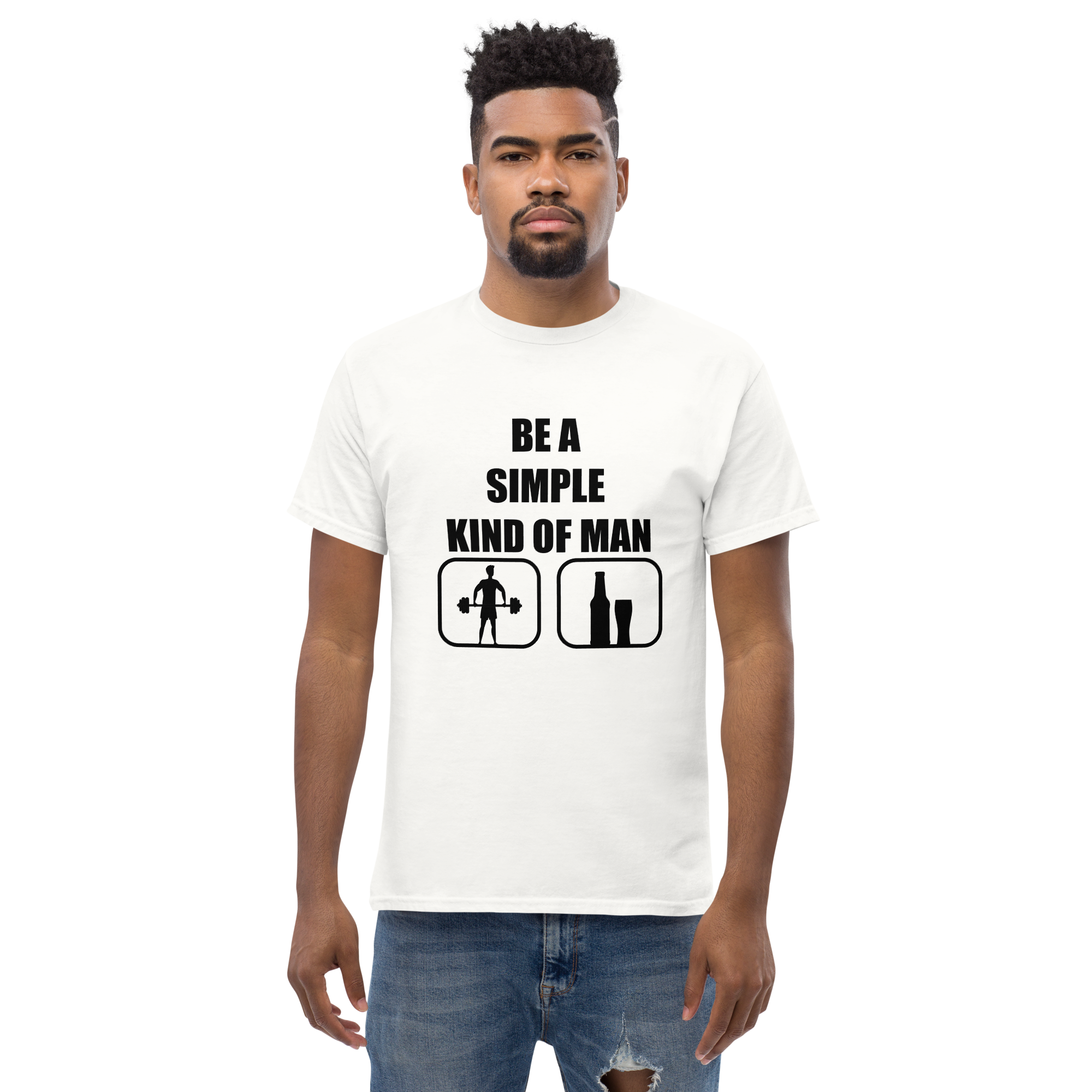 Be A Simple Kind of Man Unisex classic t-shirt - Image 5