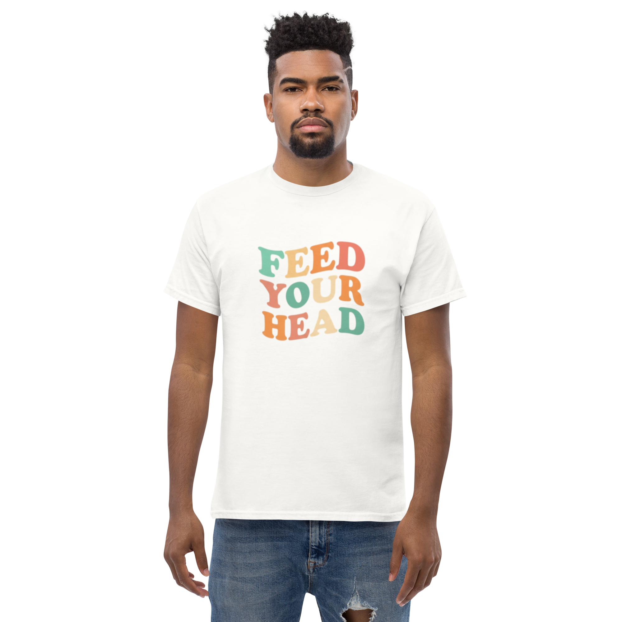 Feed Your Head Unisex classic t - shirt - Image 6