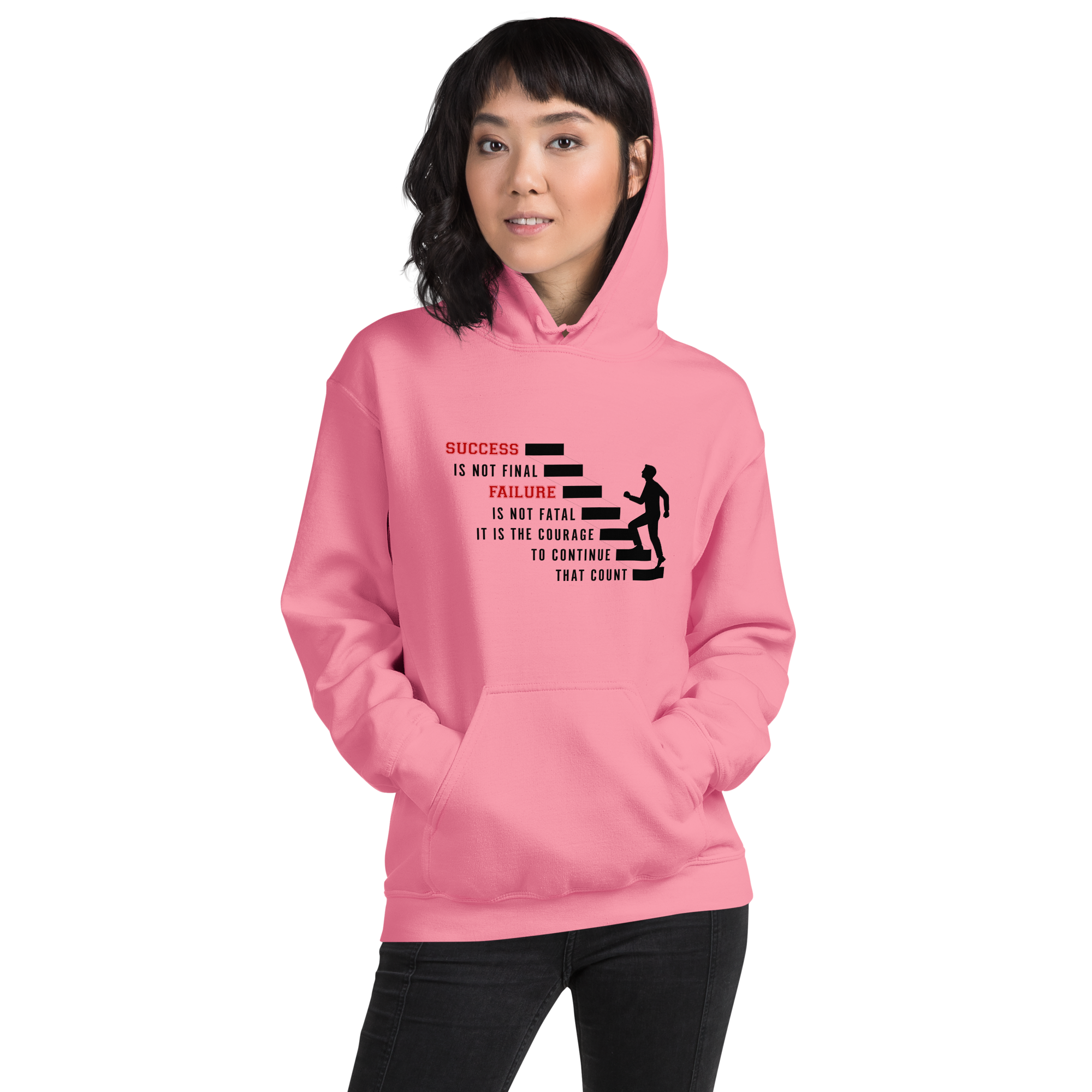 Success is Not Final Unisex Hoodie - Image 2