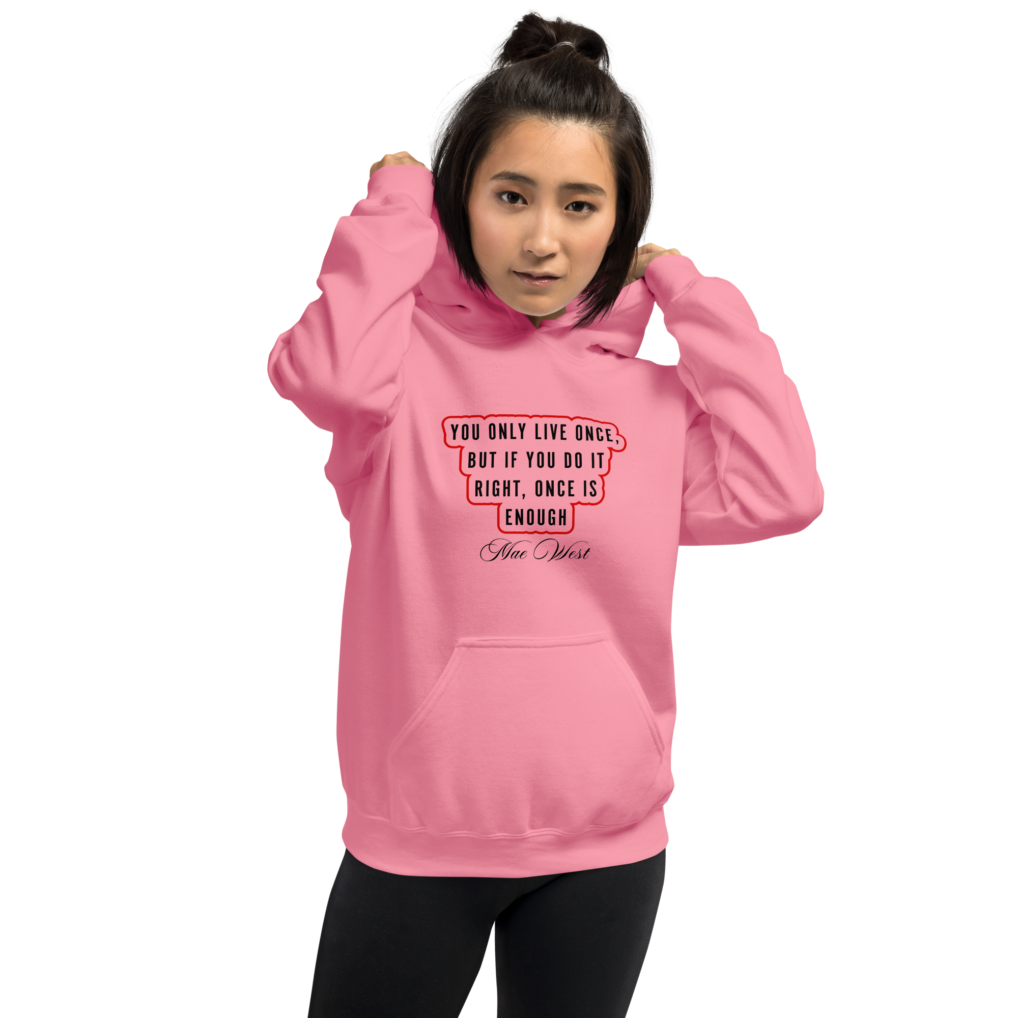 You Only Live Once Unisex Hoodie - Image 2
