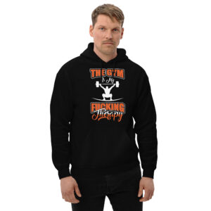 The Gym Is My Fucking Therapy Unisex Hoodie