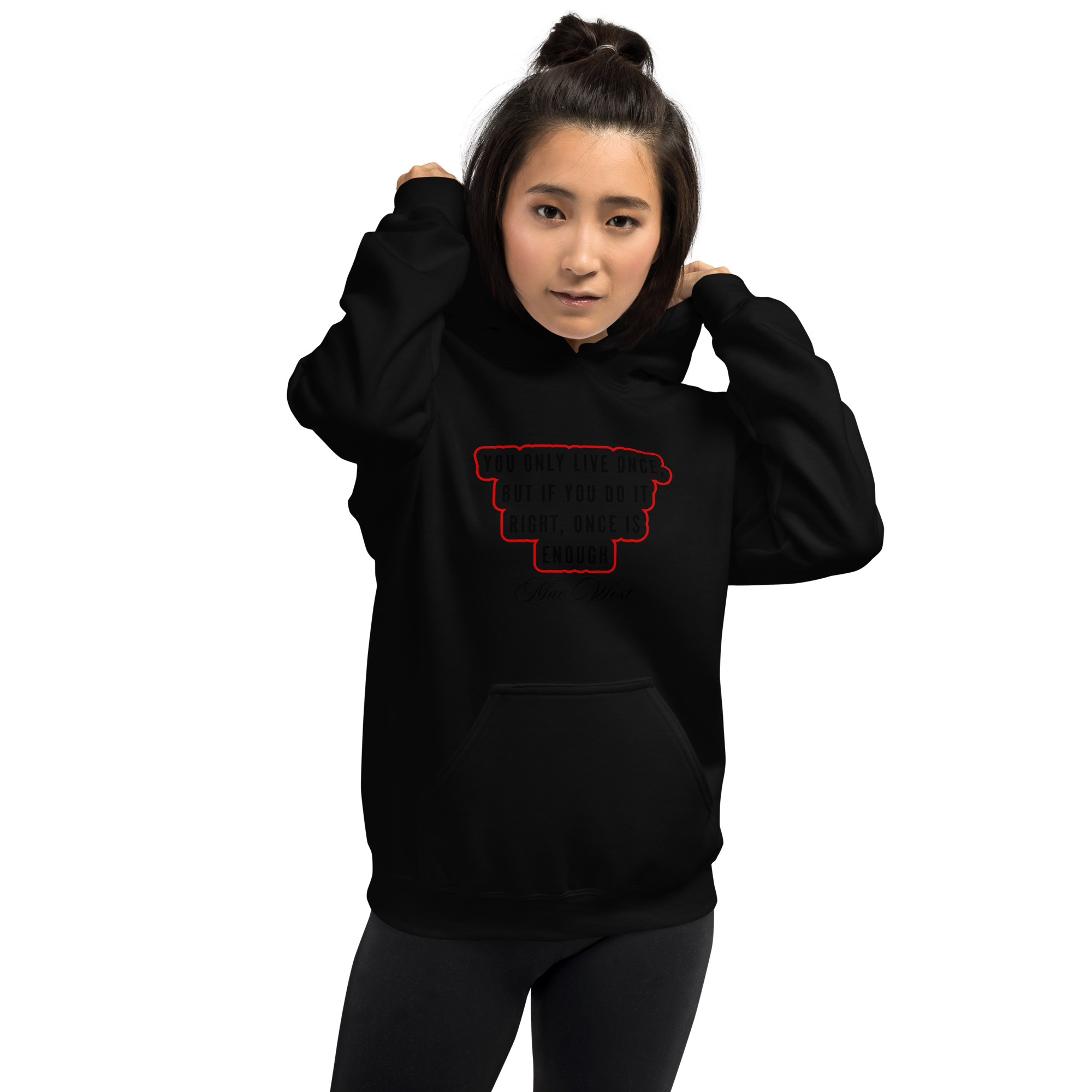 You Only Live Once Unisex Hoodie - Image 6
