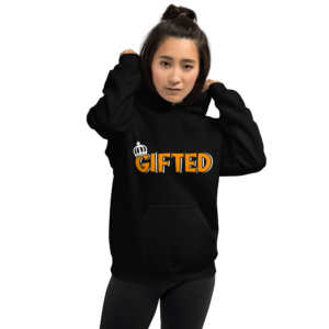 Gifted with Crown Unisex Hoodie