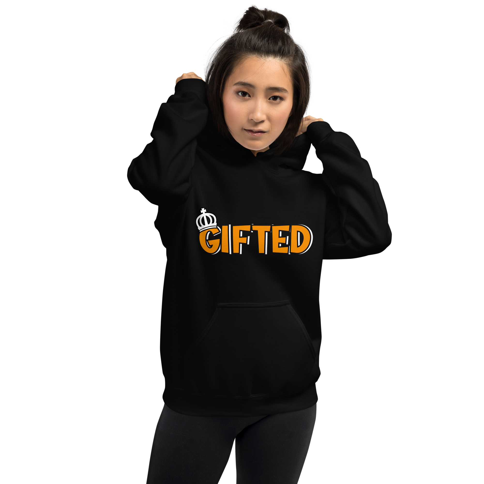 Gifted with Crown Unisex Hoodie