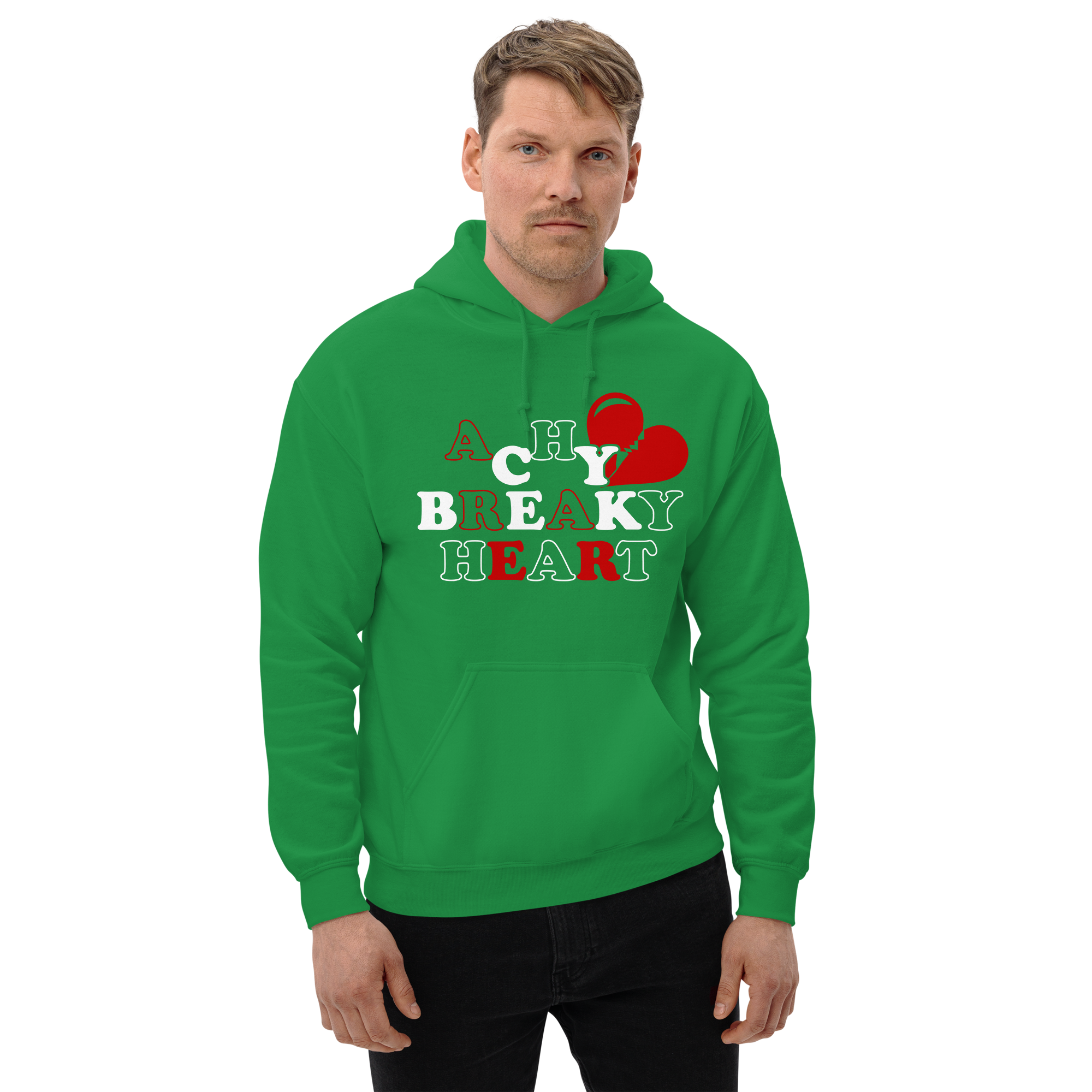 Breaky Heart Unisex Hoodie - Image 6