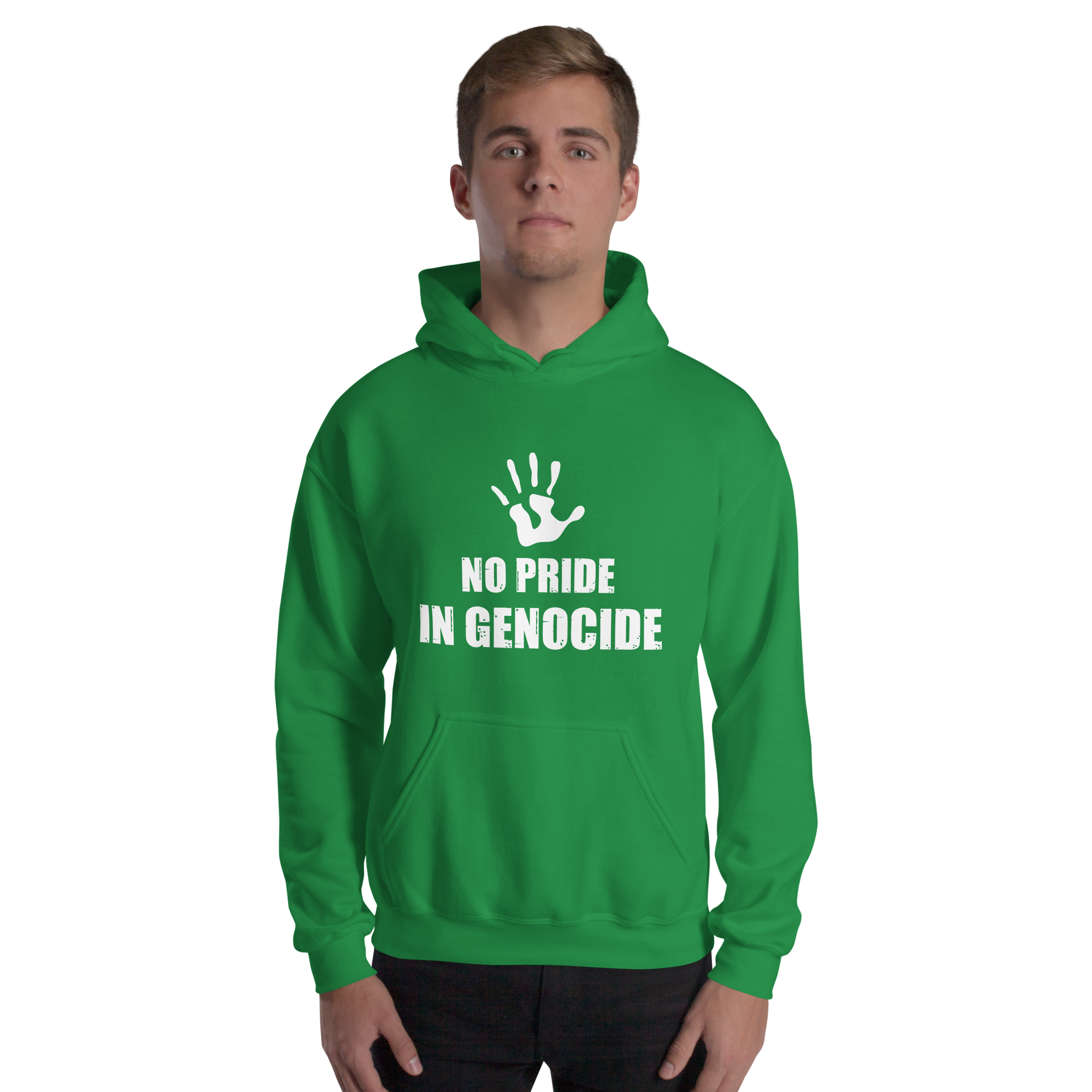 No Pride IN GENOCIDE Unisex Hoodie - Image 4