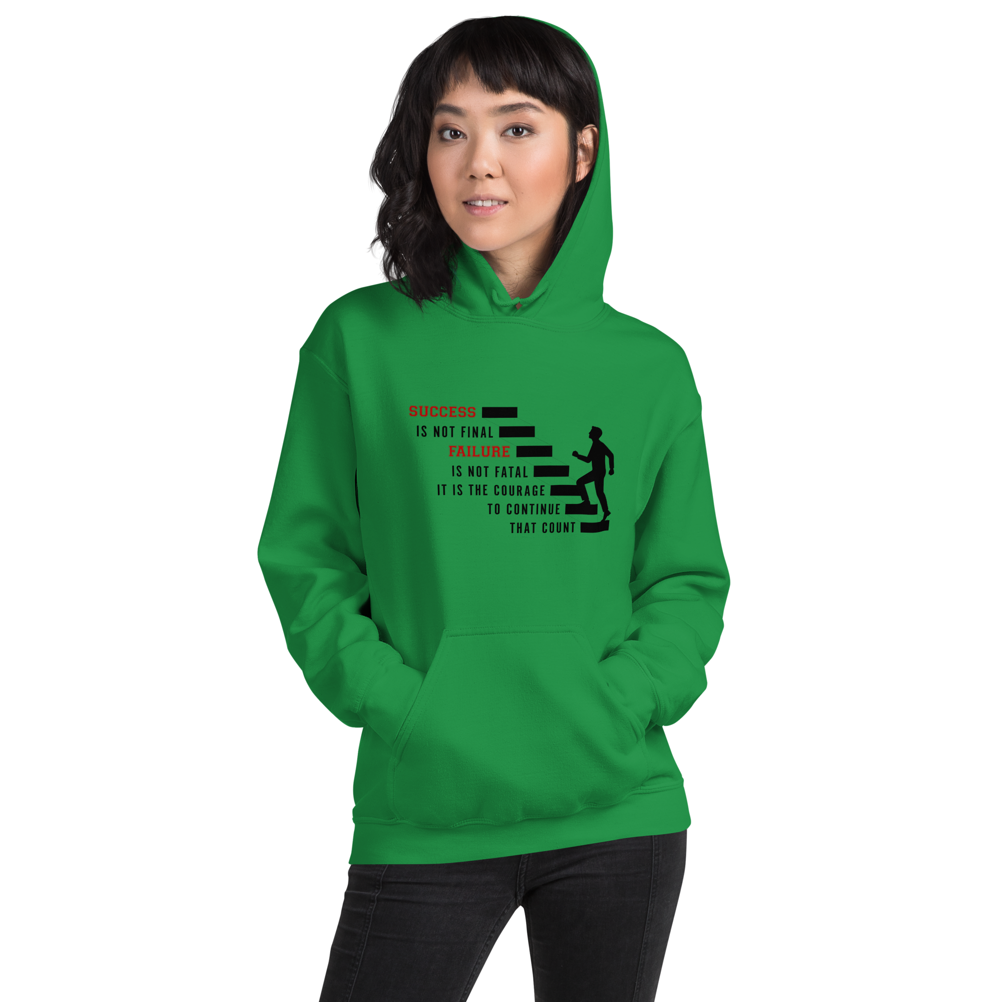 Success is Not Final Unisex Hoodie - Image 3