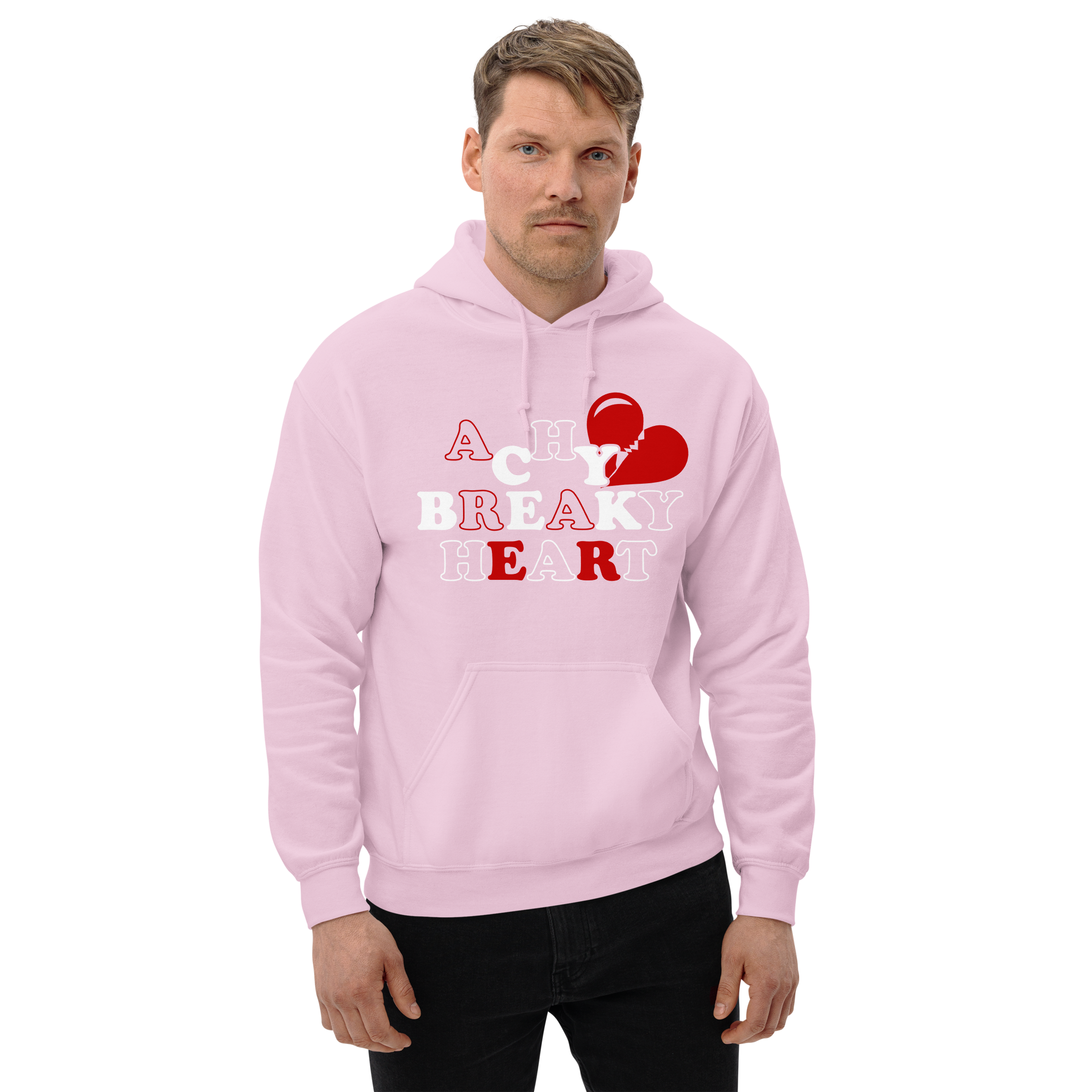 Breaky Heart Unisex Hoodie - Image 4
