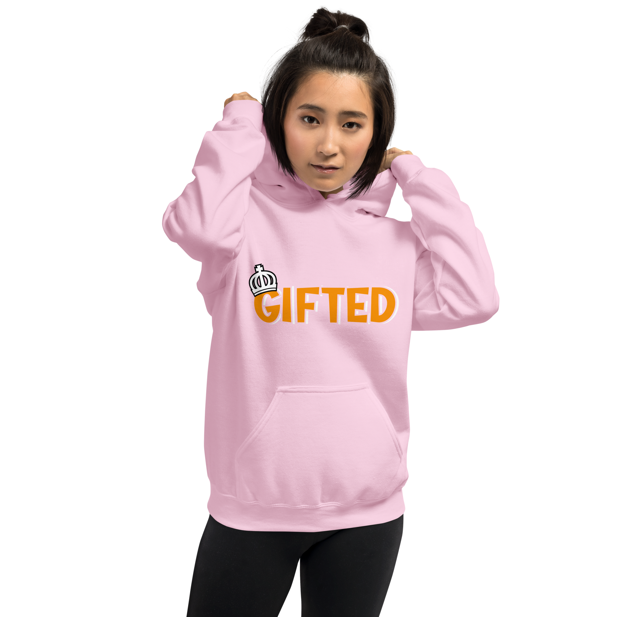 Gifted with Crown Unisex Hoodie - Image 5