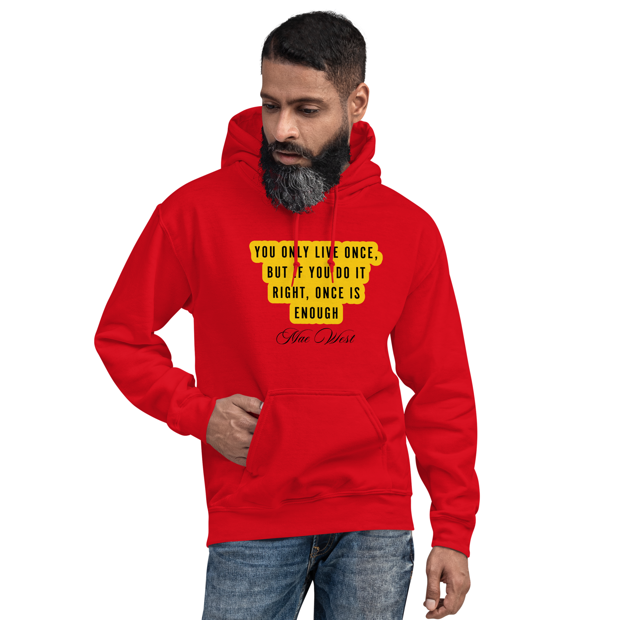 You Only Live Once But Unisex Hoodie - Image 2
