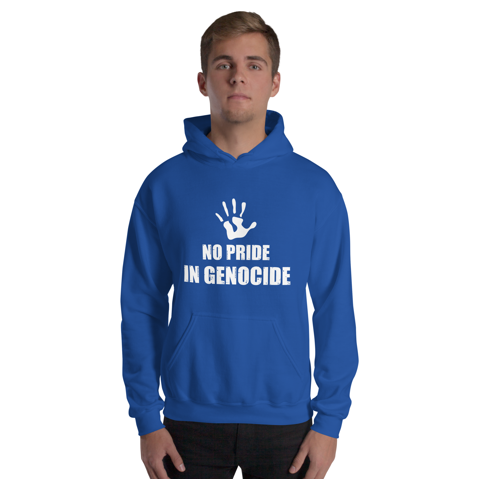 No Pride IN GENOCIDE Unisex Hoodie - Image 3