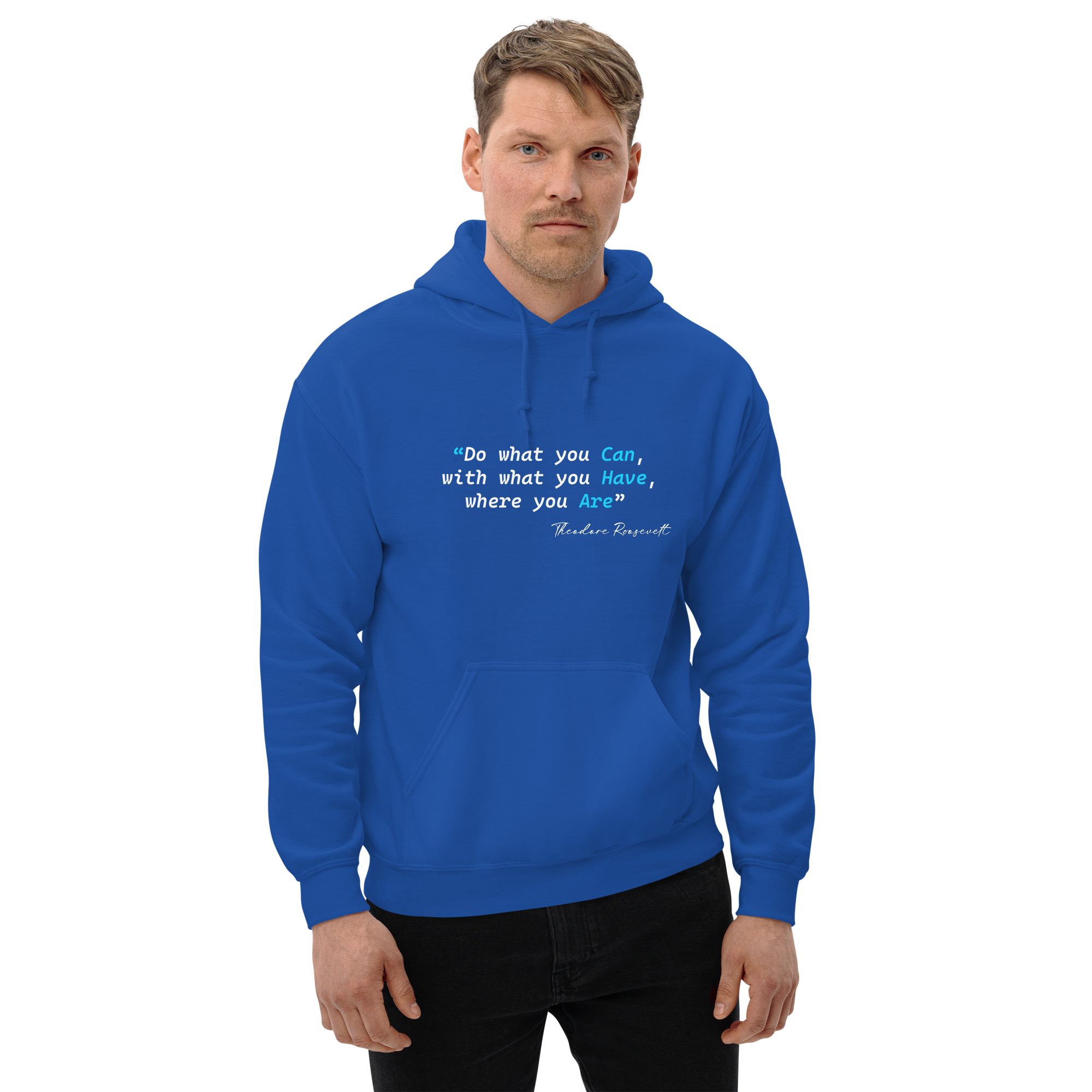 Do what you can with what you have Unisex Hoodie - Image 3