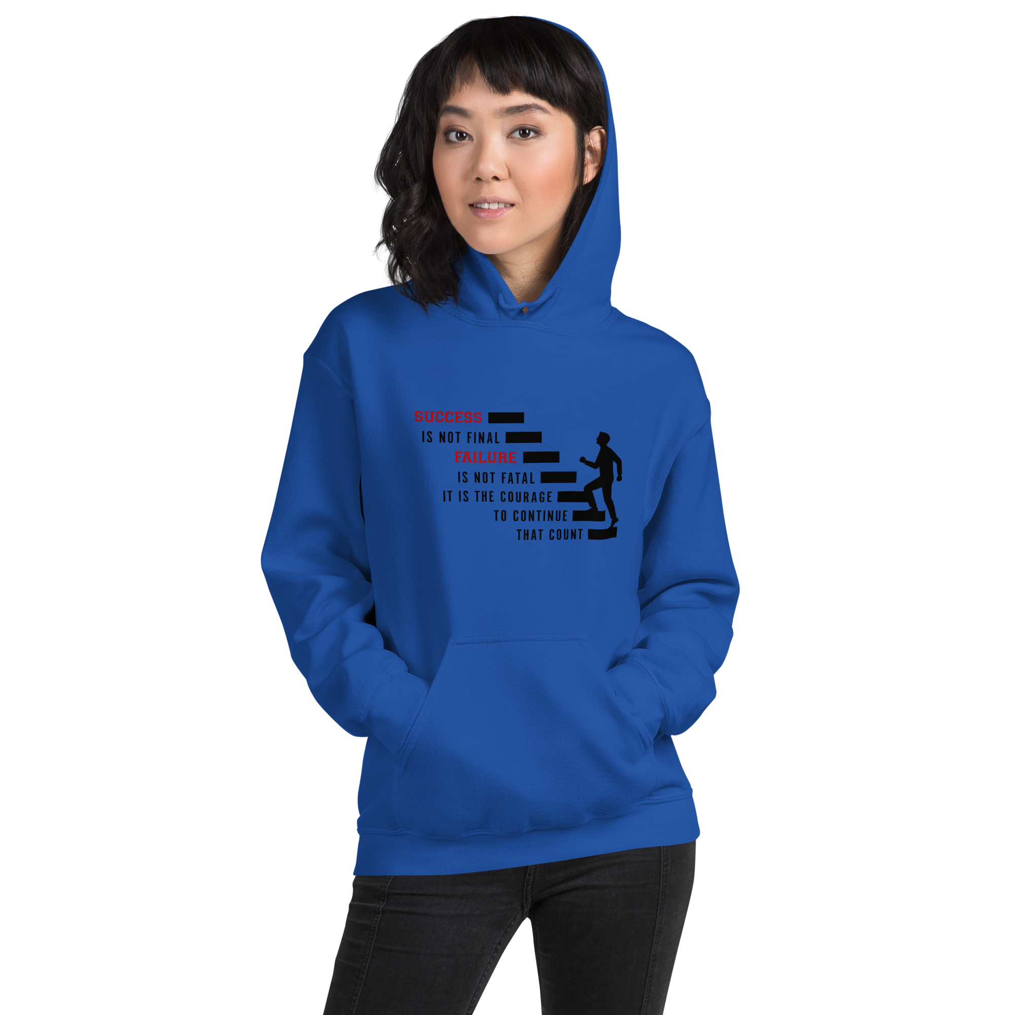 Success is Not Final Unisex Hoodie - Image 4