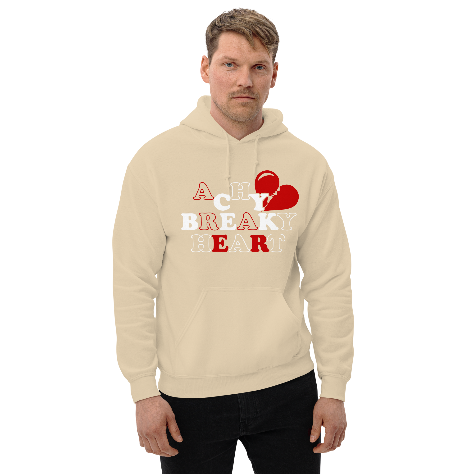 Breaky Heart Unisex Hoodie - Image 5