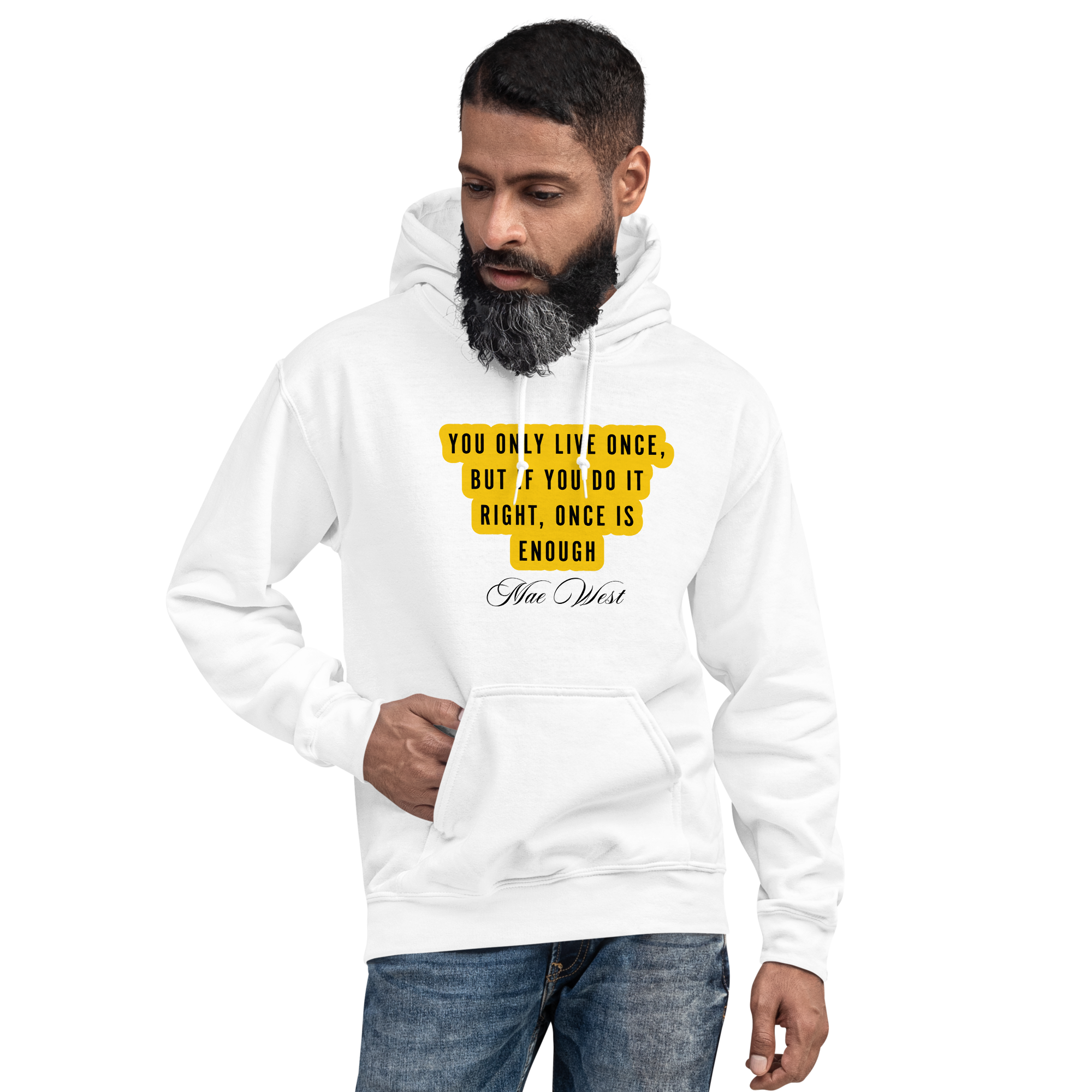 You Only Live Once But Unisex Hoodie - Image 6