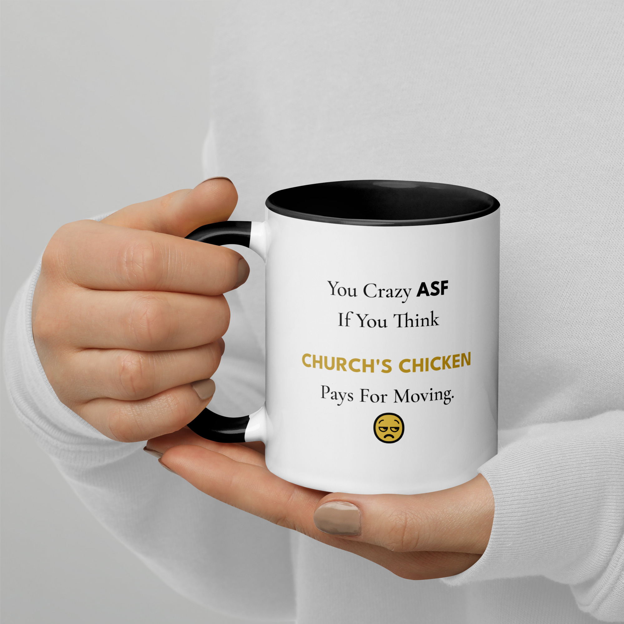 You Crazy ASF If You Think Glossy Mug