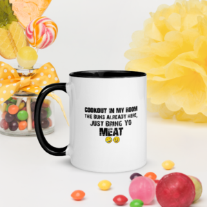 Checkout In My Room White Glossy Mug